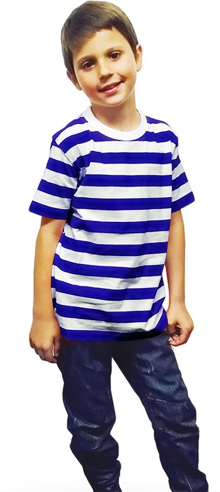 Kids Girls Boys T-Shirt Stripe Printed Muscle SWAT Camouflage Frozen Crew Neck - Picture 4 of 17