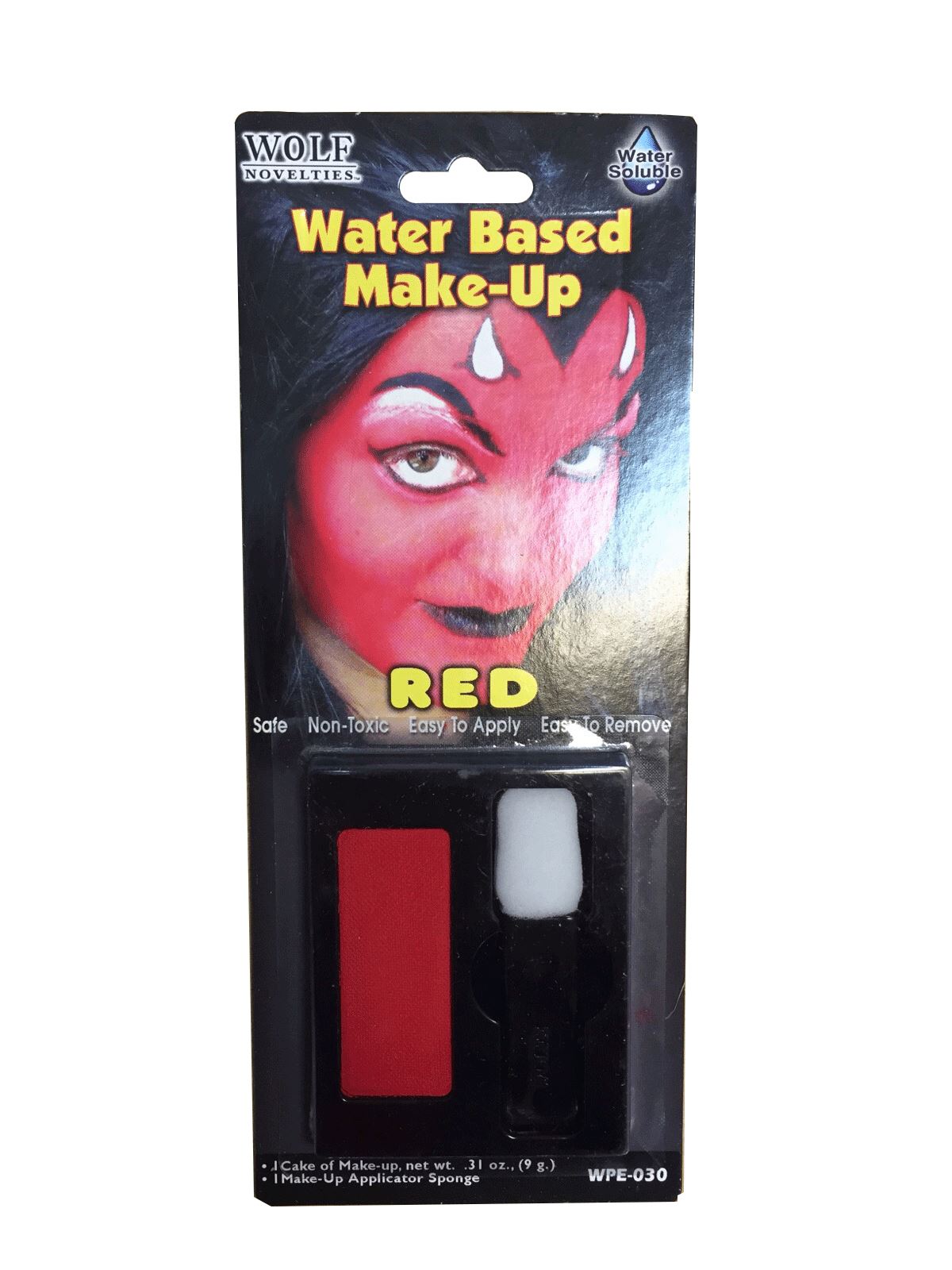 Lápiz labial a base de agua de Halloween piel falsa sangre spray para el cabello paleta - Imagen 35 de 41