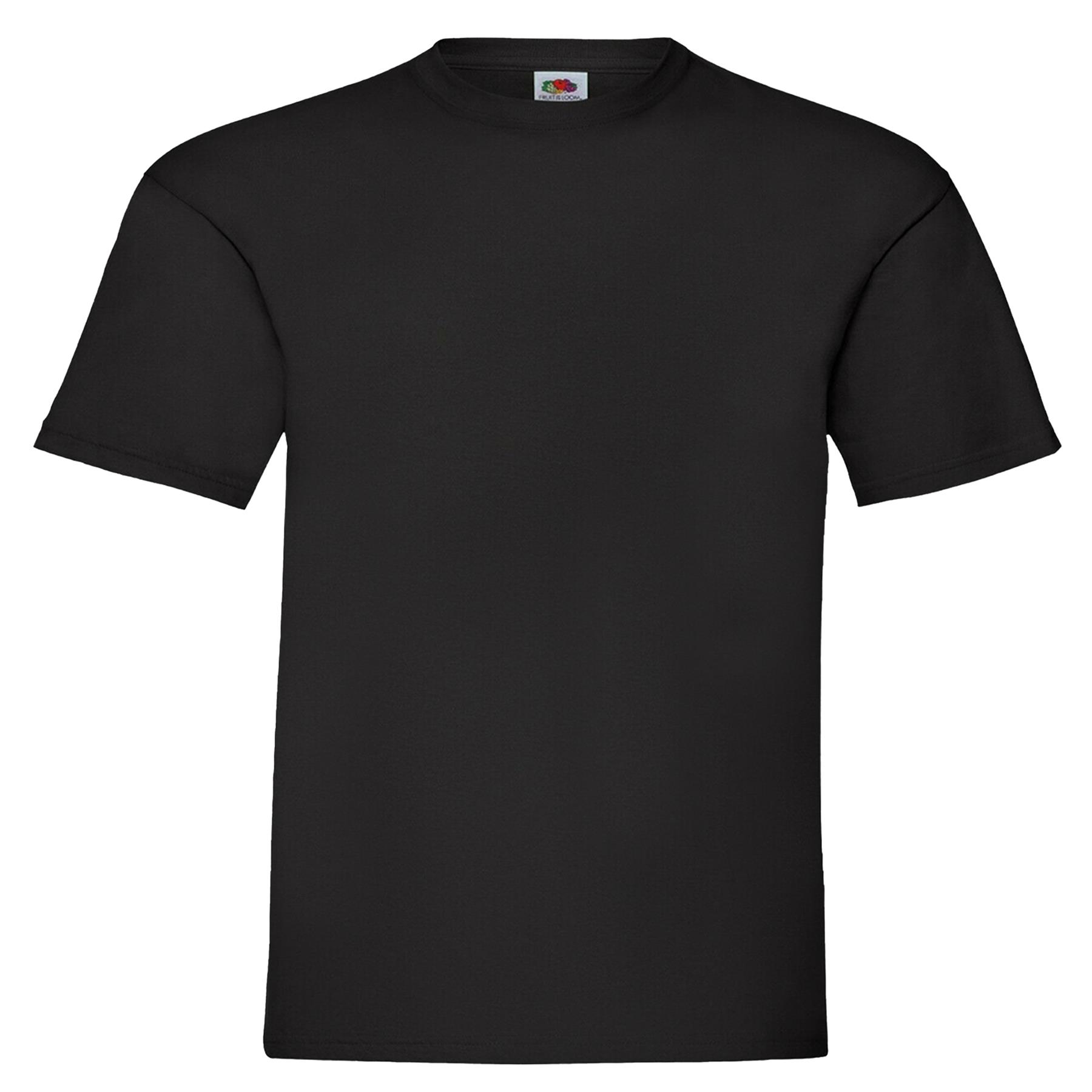 Fruit Of The Loom Children Boys Girls T Shirts Cotton Plain Short Sleeve Tee Top - Picture 21 of 53
