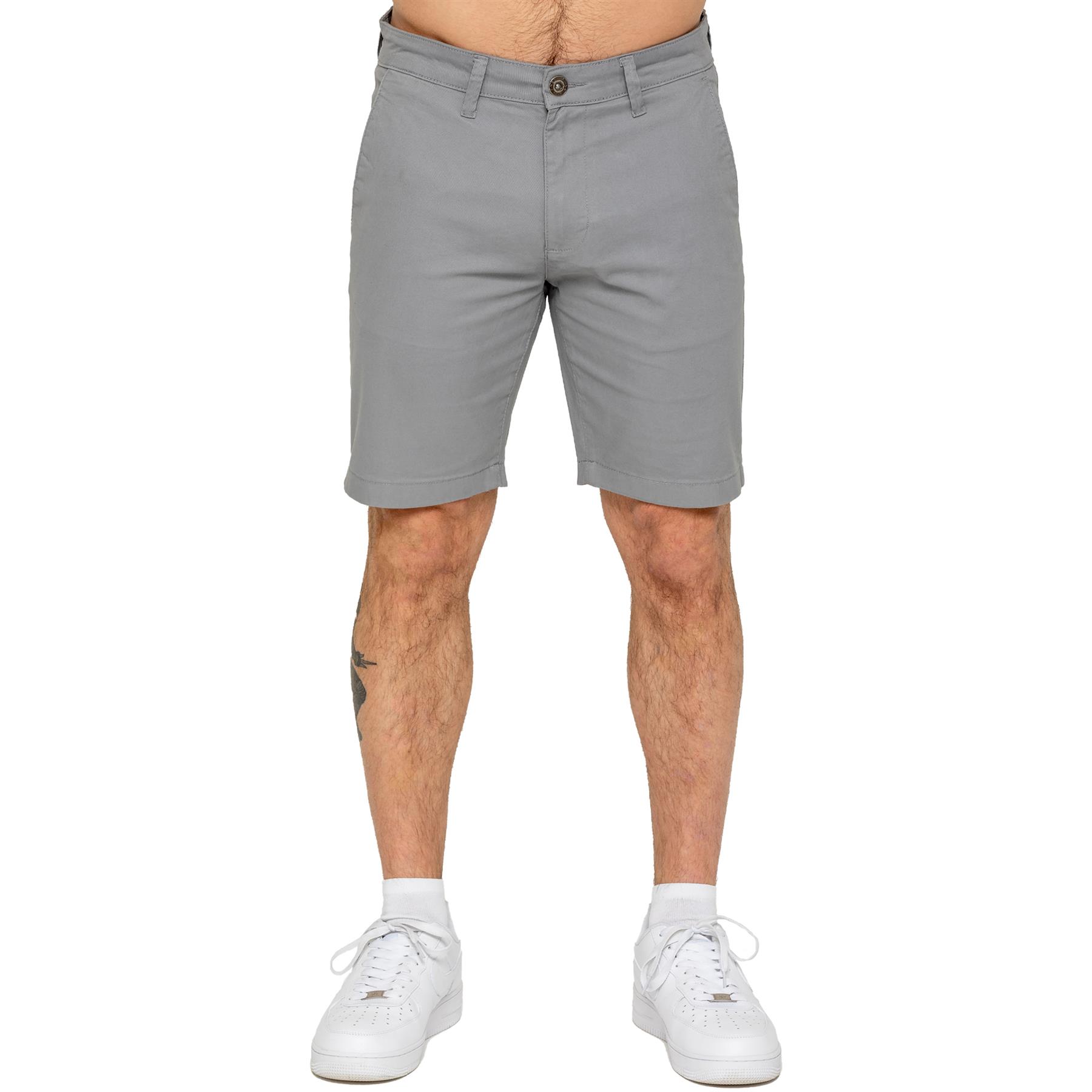 Enzo Herren Chino Shorts Freizeit Baumwolle Sommer Stretch Slim Fit Halb Hose - Bild 18 von 34