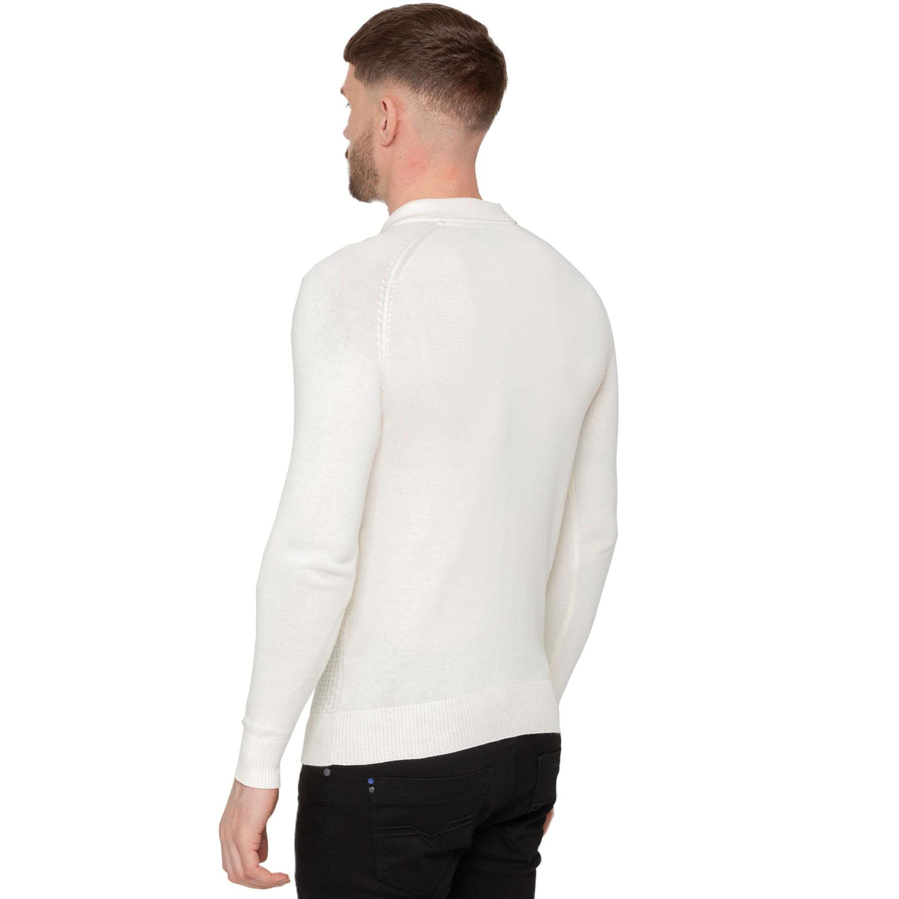 Enzo Para Hombres Sudadera Lisa Jersey Pullover Ligero Informal Algodón Tejido Prendas para el torso - Imagen 15 de 17