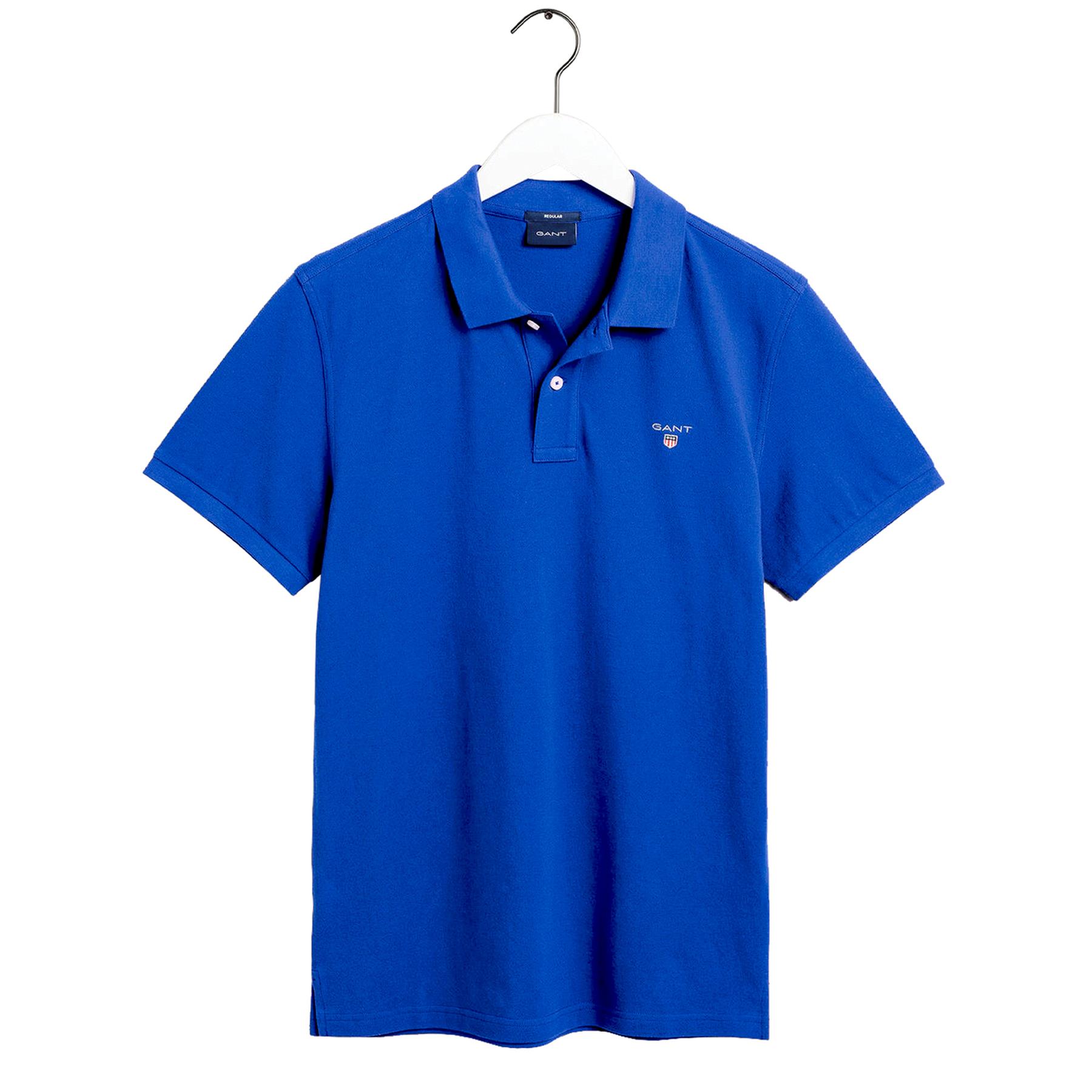 Gant Mens Polo Shirts Short Sleeve Casual Work Tee Breathable Cotton Top S-4XL - Picture 94 of 111