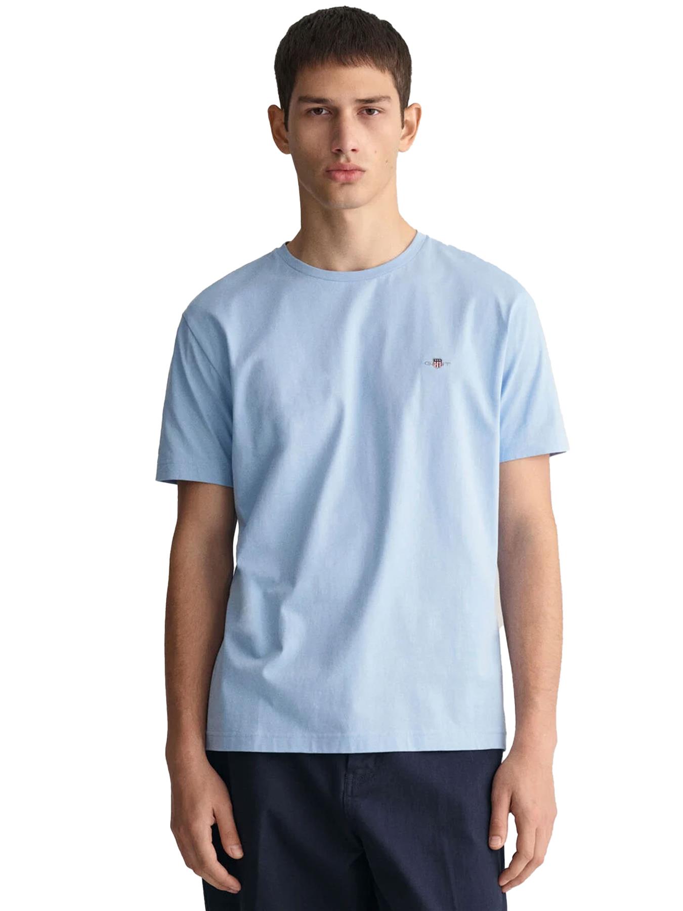 GANT Algodón Hombre Camisetas Manga Corta Casual Top Cuello Redondo Talla UK - Imagen 30 de 95