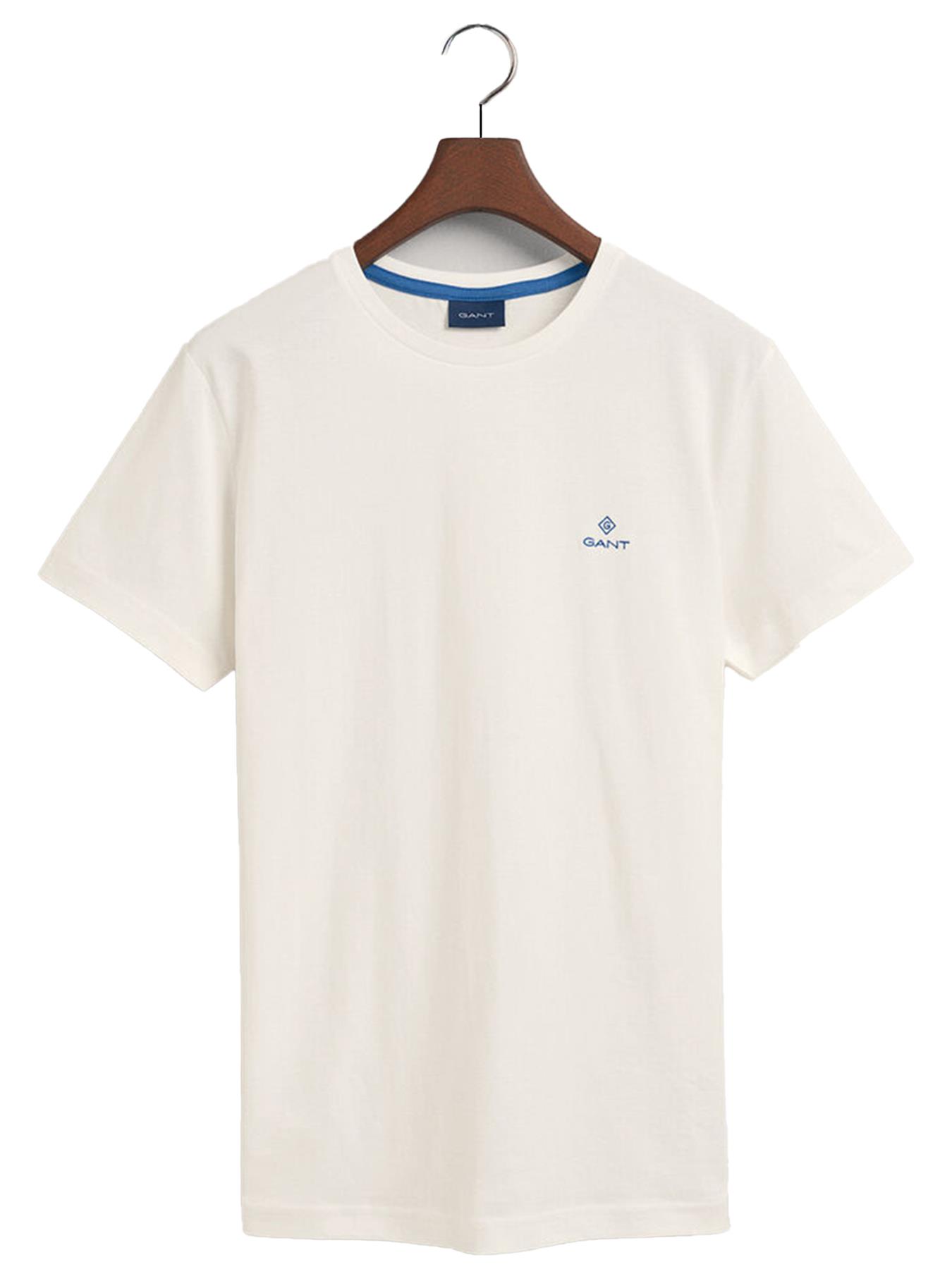 GANT Algodón Hombre Camisetas Manga Corta Casual Top Cuello Redondo Talla UK - Imagen 94 de 95
