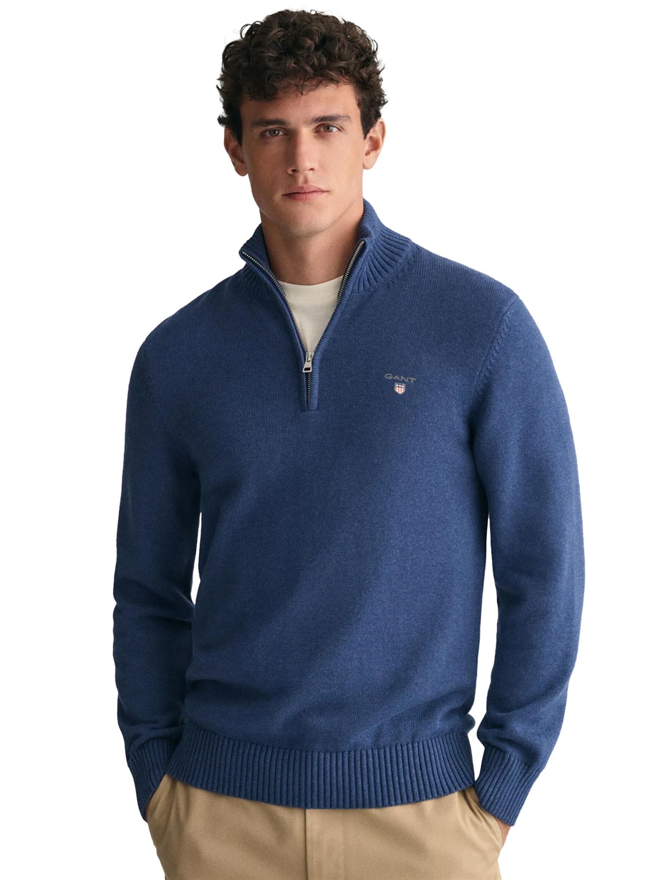 Gant Mens Sweatshirt Casual Crew Neck Designer Pullover Winter Classic Jumper - Picture 31 of 80