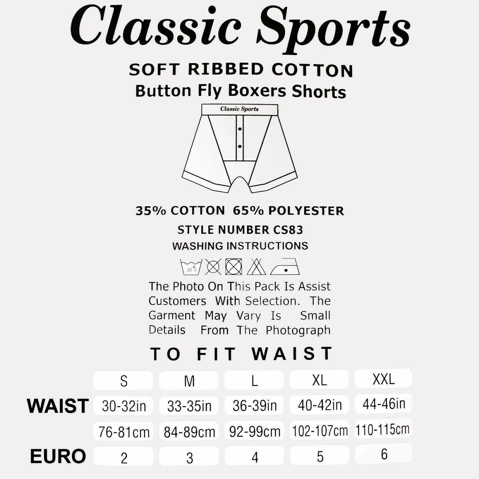 Mens Boxer Shorts Underwear Multipack 2 & 3 Pack Designer Cotton Boxers