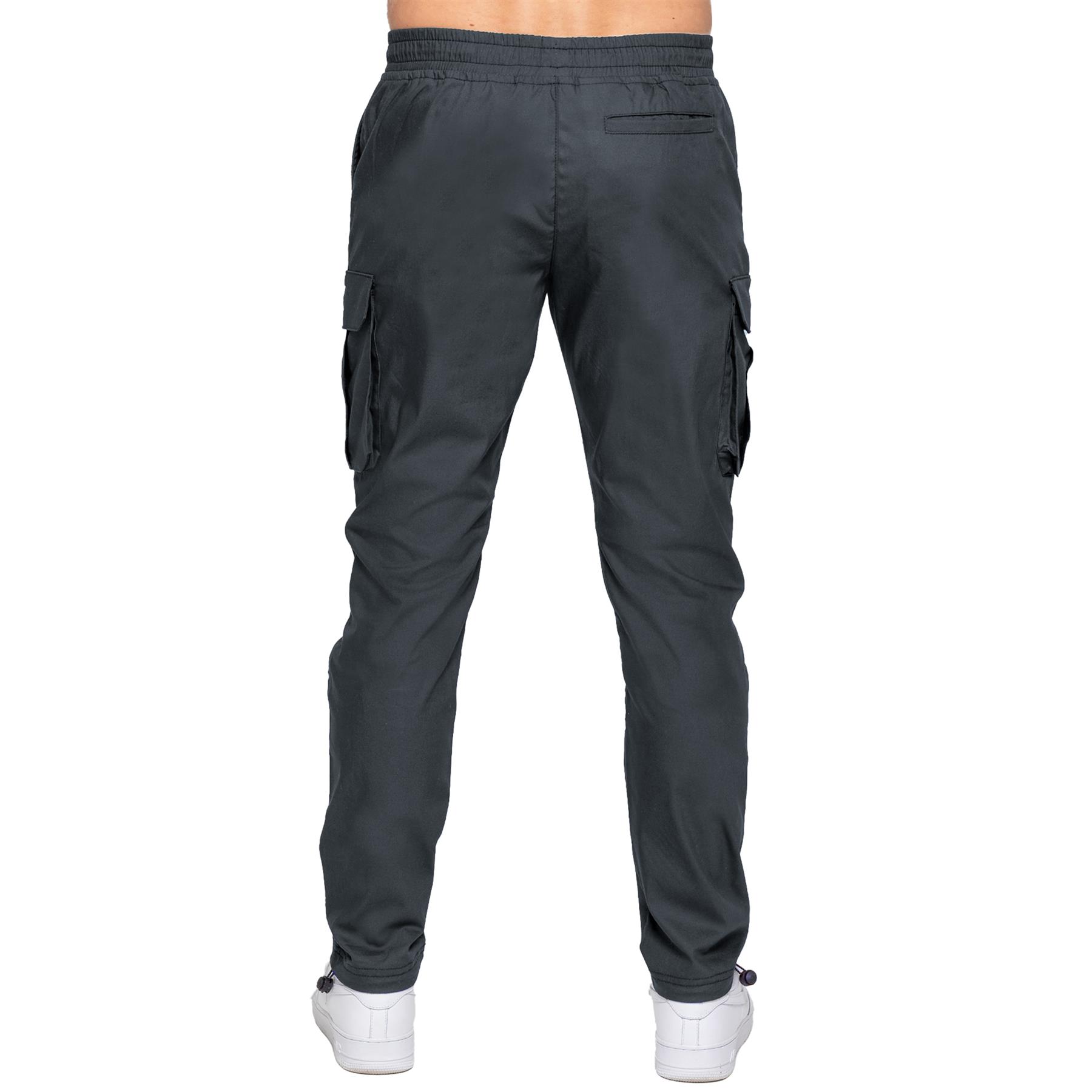 Enzo Jeans Herren Cargohose Freizeit Elastisch Arbeitshose - Picture 9 of 29