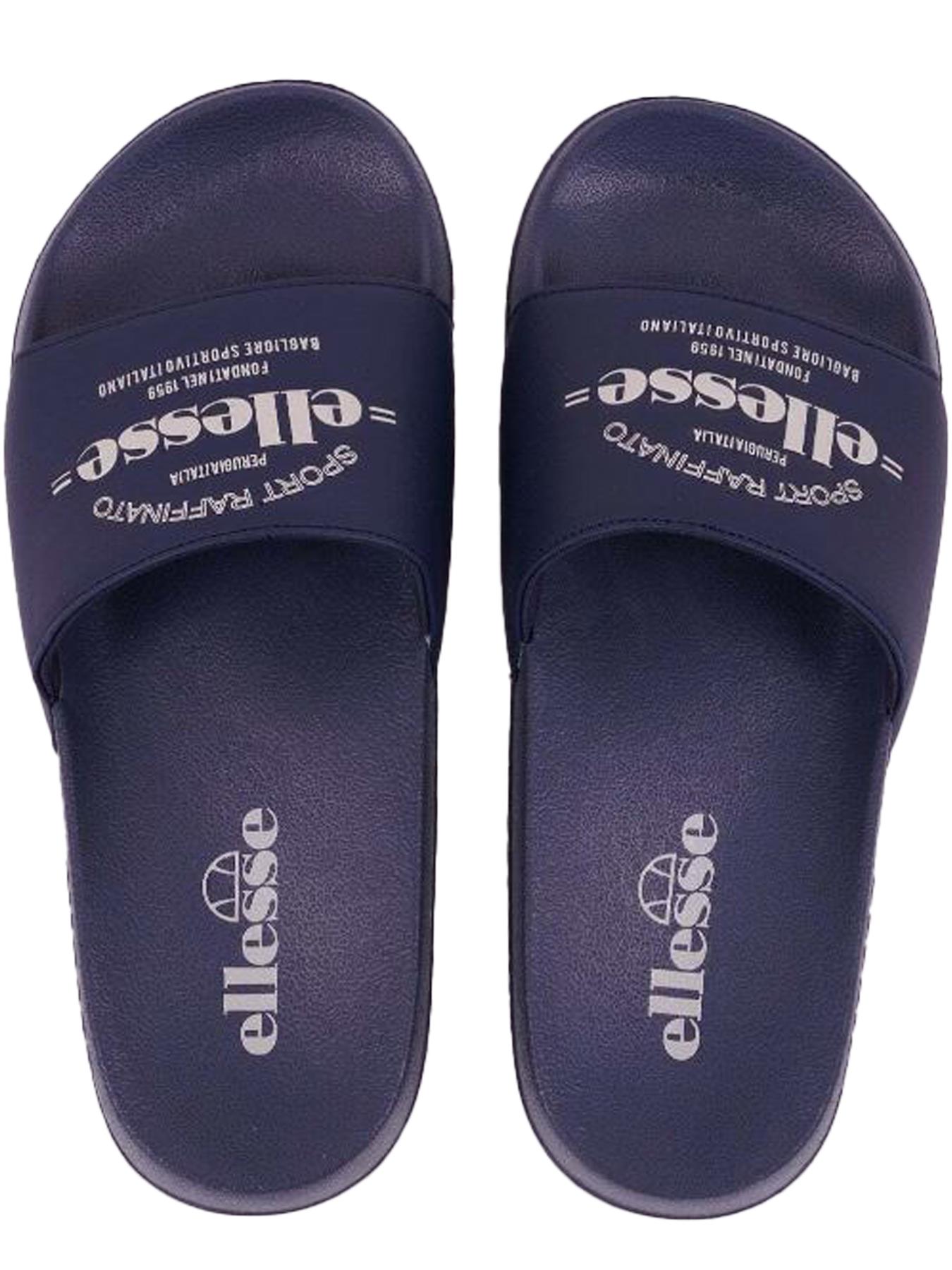 Ellesse Slip On Sliders Mens Womens Summer Sandals Beach Pool Ladies Flip Flops - Picture 20 of 43