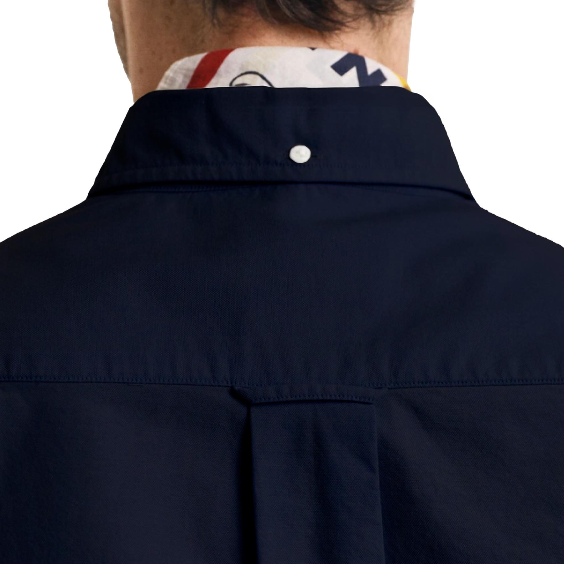Enzo Mens Long Sleeve Shirt Casual Cotton Regular Fit Embroidered Logo Shirts - Picture 12 of 53