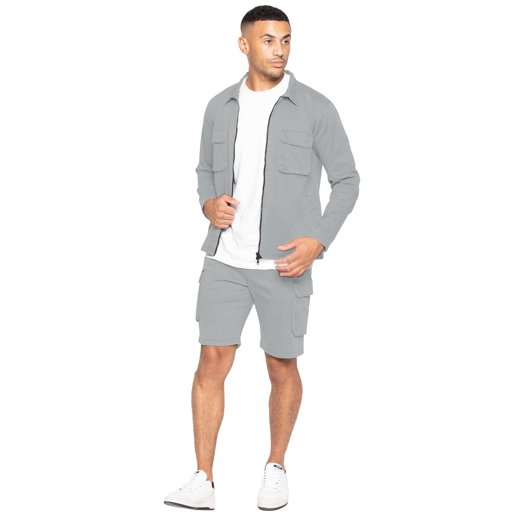 Enzo Herren Cargoshorts elastisch Sommer Freizeit Kampfhose UK Größen - Bild 47 von 51