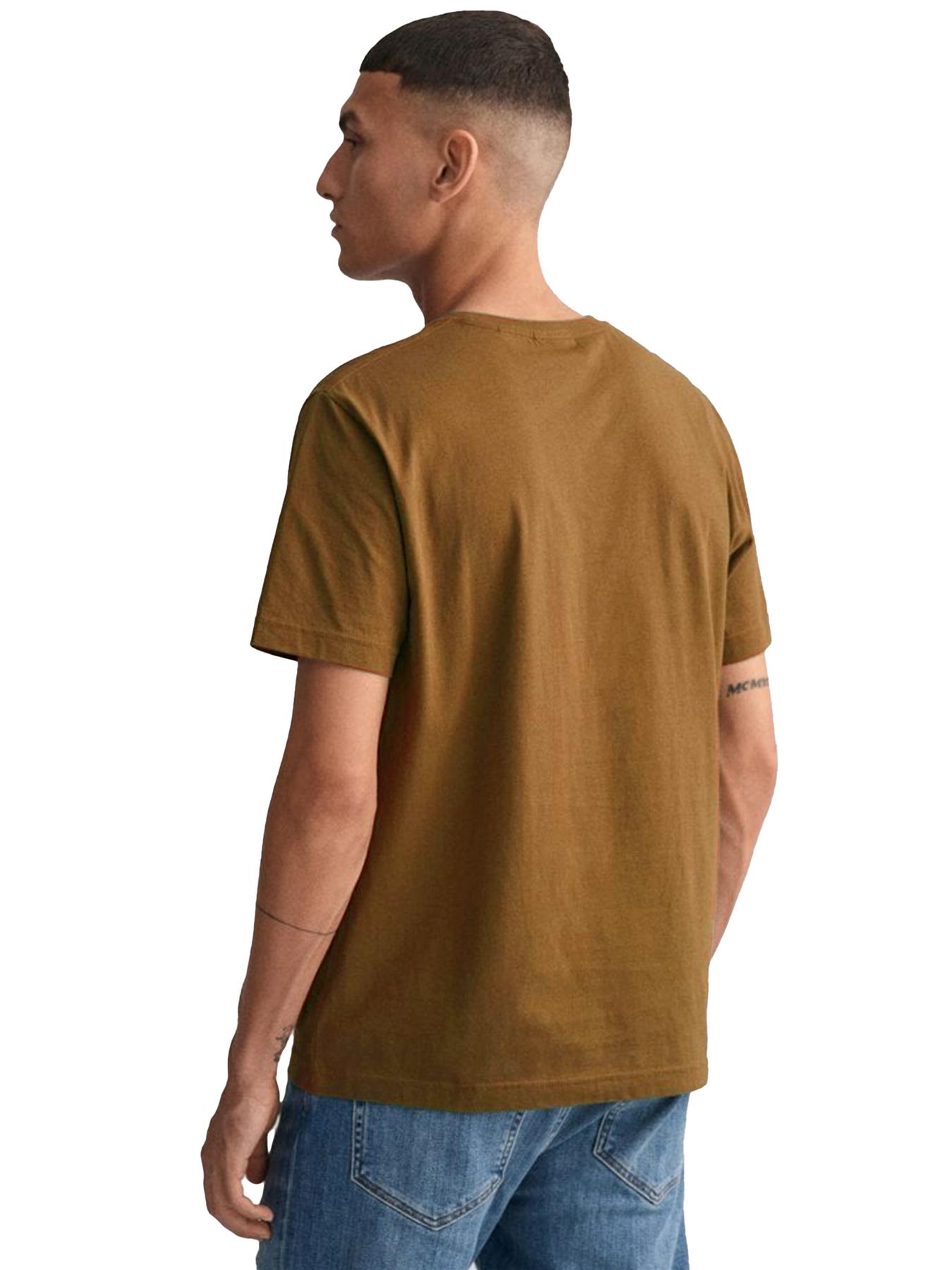 GANT Algodón Hombre Camisetas Manga Corta Casual Top Cuello Redondo Talla UK - Imagen 49 de 95