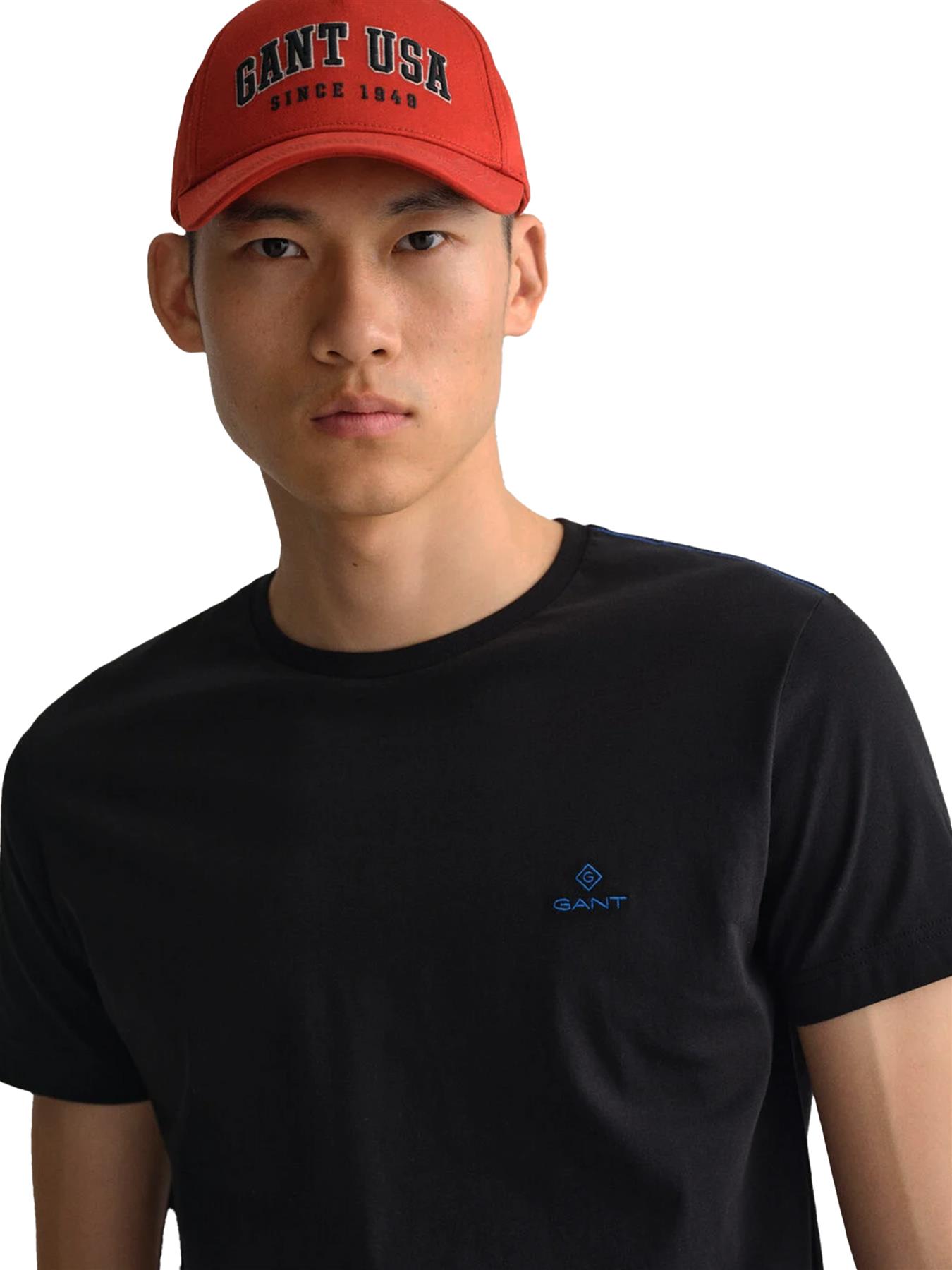 GANT Algodón Hombre Camisetas Manga Corta Casual Top Cuello Redondo Talla UK - Imagen 13 de 95