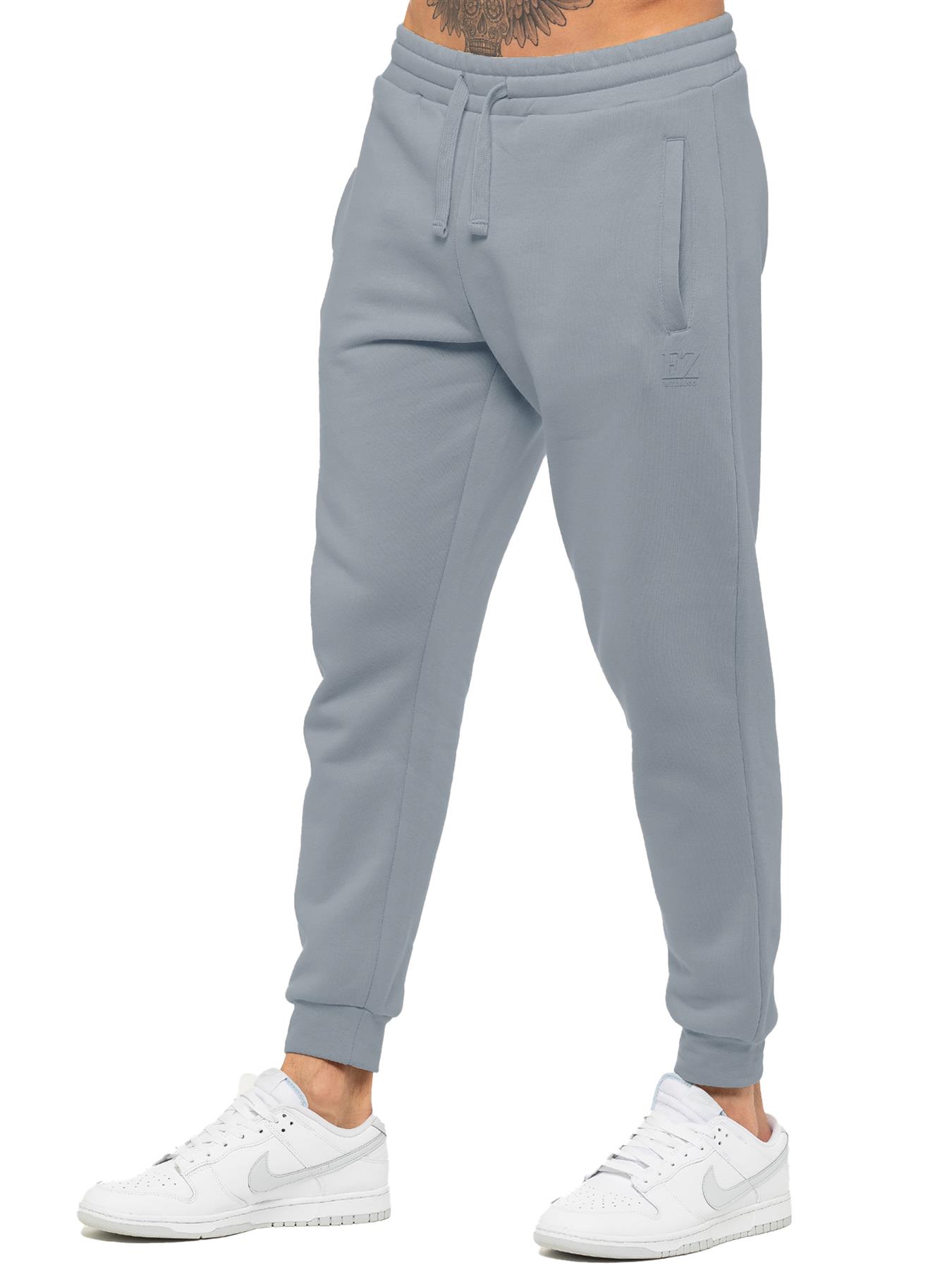 Conjunto de chándal completo Enzo para hombre gimnasio sudadera con capucha joggers informales invierno parte superior inferior - Imagen 52 de 67