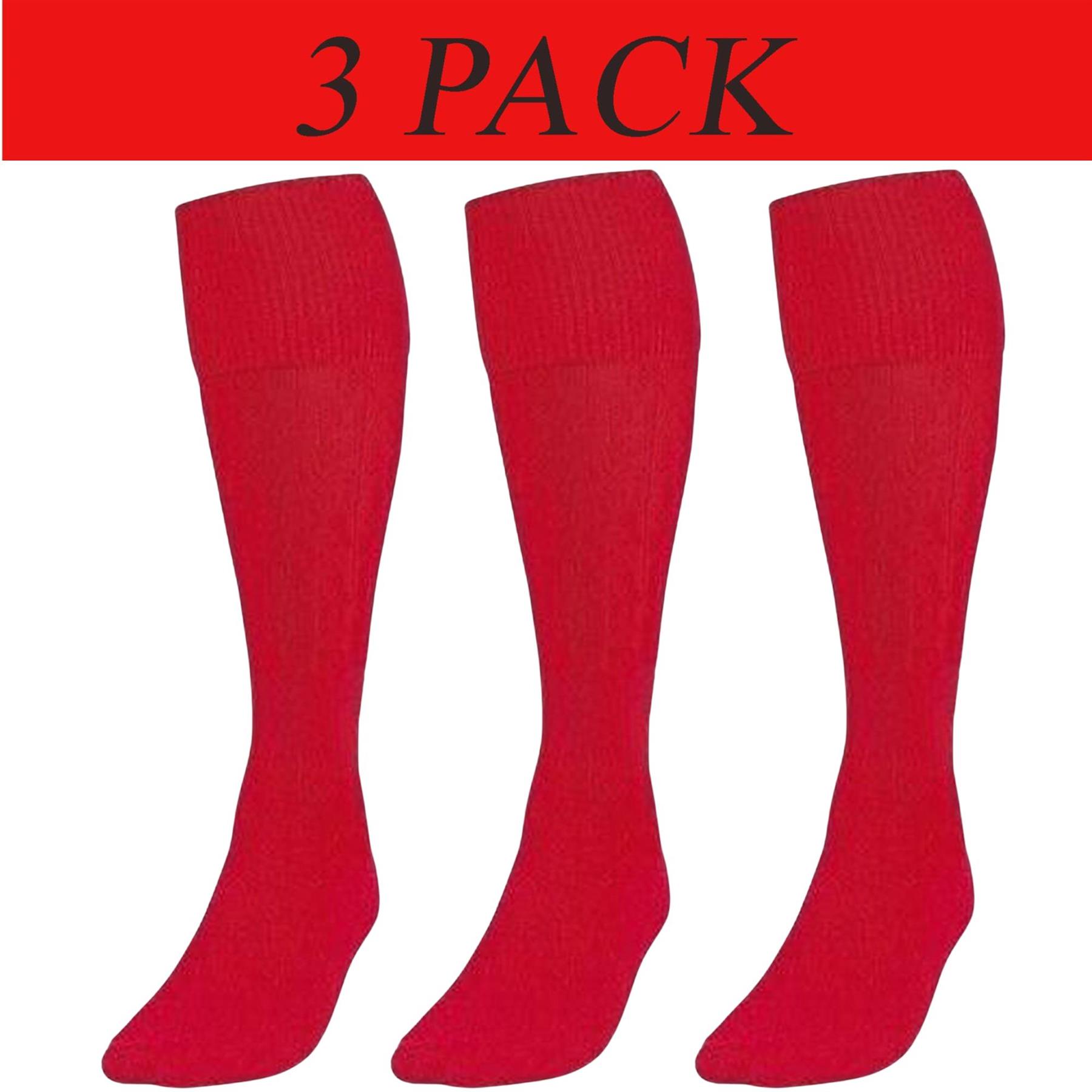 Calcetines de fútbol americano para hombre niños niños ropa deportiva lisos rodilla alta hockey deportes escolares - Imagen 4 de 15
