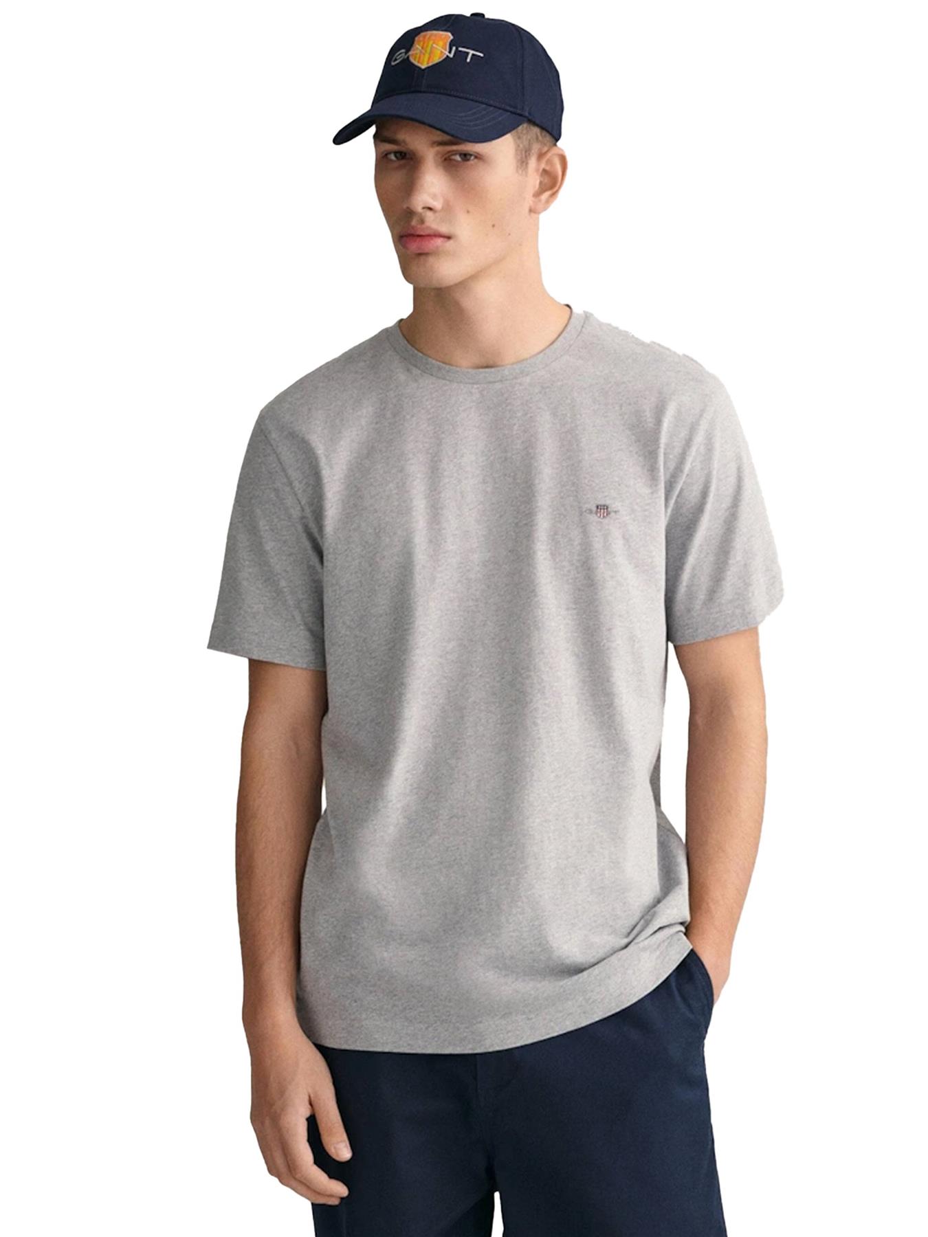 GANT Algodón Hombre Camisetas Manga Corta Casual Top Cuello Redondo Talla UK - Imagen 64 de 95