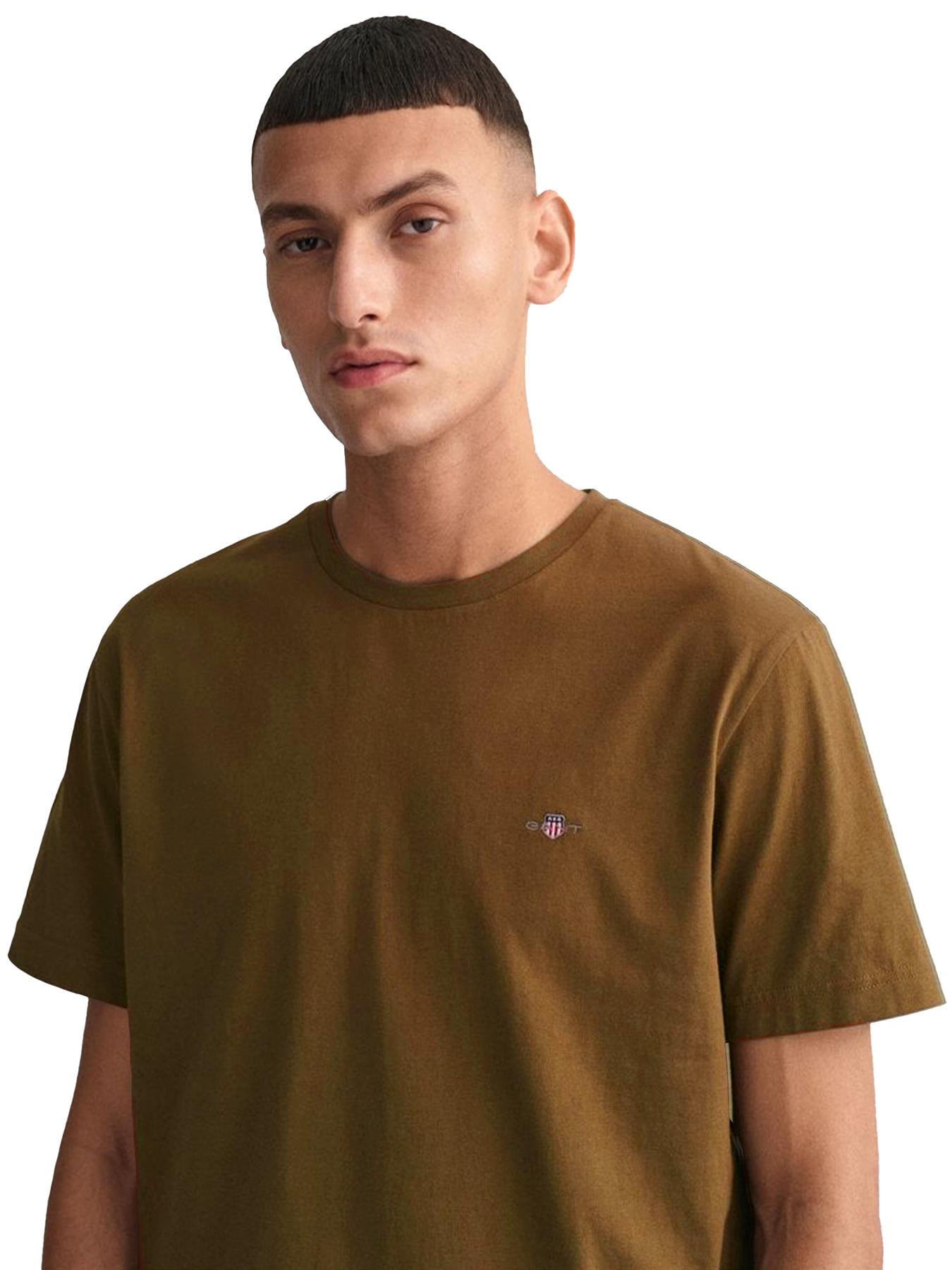 GANT Algodón Hombre Camisetas Manga Corta Casual Top Cuello Redondo Talla UK - Imagen 50 de 95