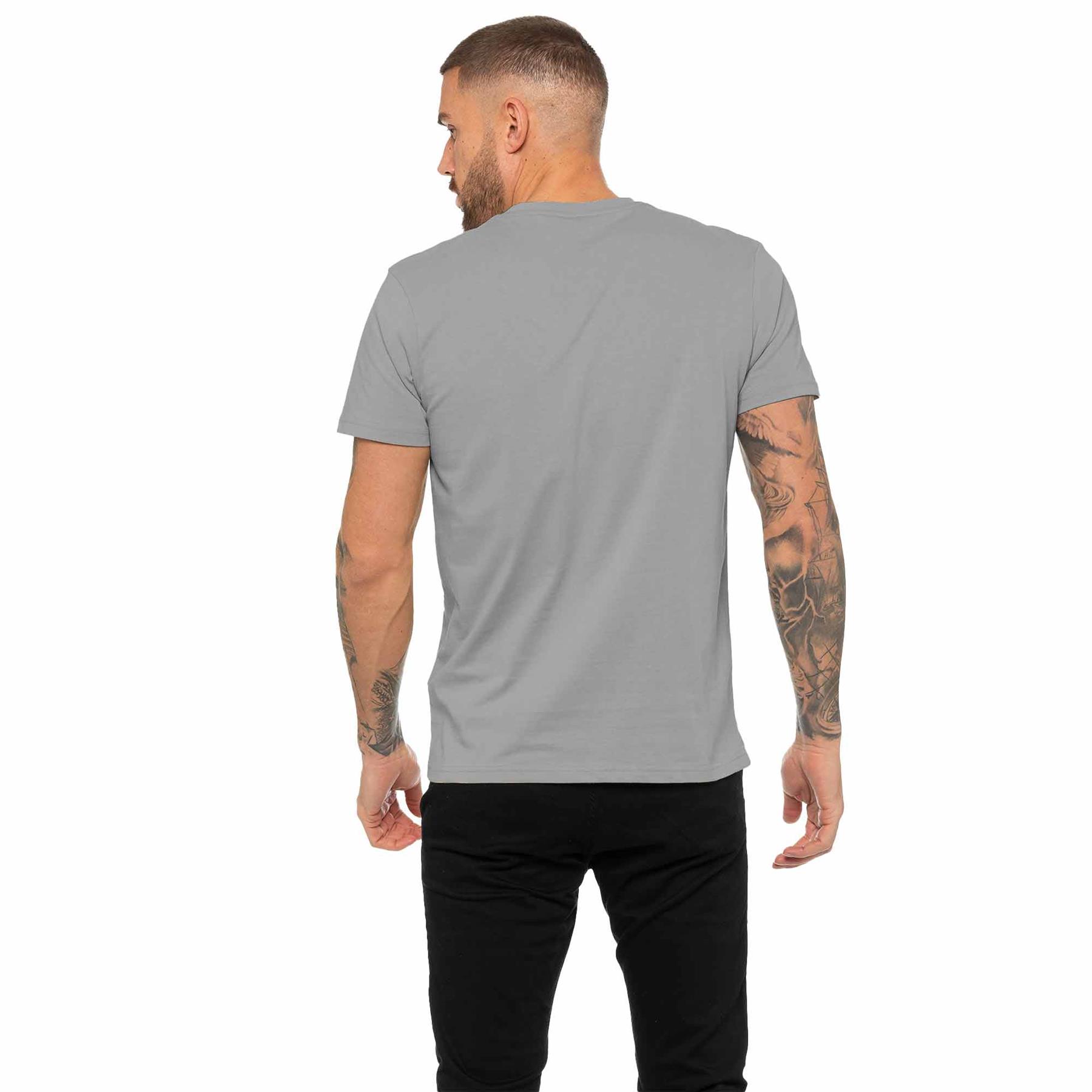Enzo Mens T Shirt Short Sleeve Top Plain Cotton Crew Neck Casual Shirt - Picture 42 of 71