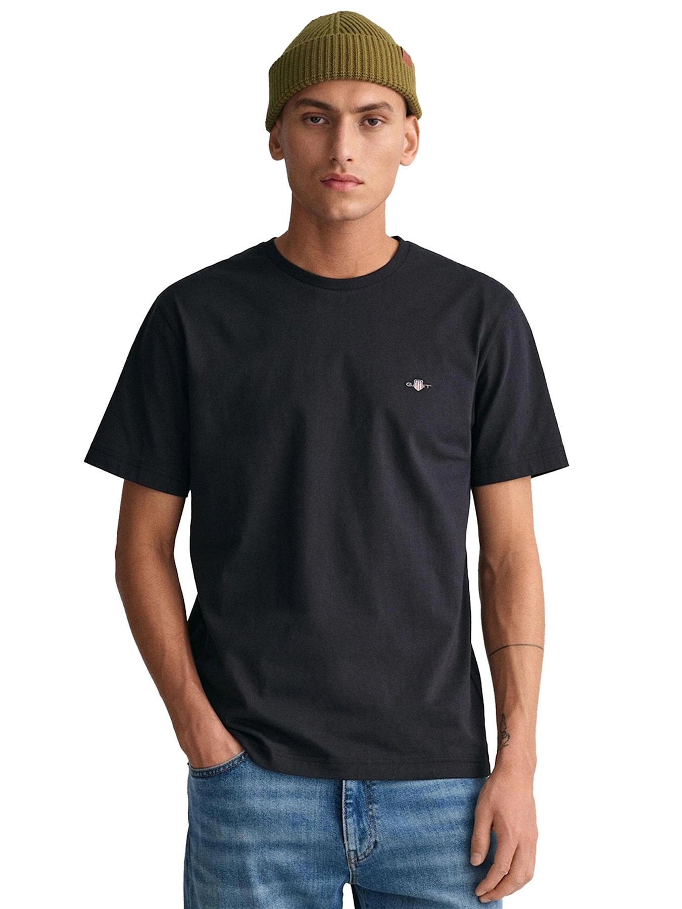 GANT Algodón Hombre Camisetas Manga Corta Casual Top Cuello Redondo Talla UK - Imagen 7 de 95
