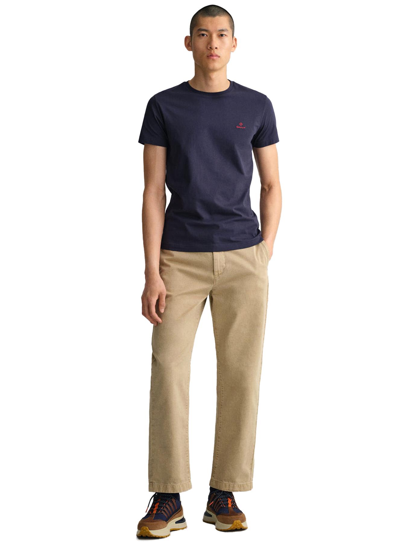 GANT Algodón Hombre Camisetas Manga Corta Casual Top Cuello Redondo Talla UK - Imagen 28 de 95