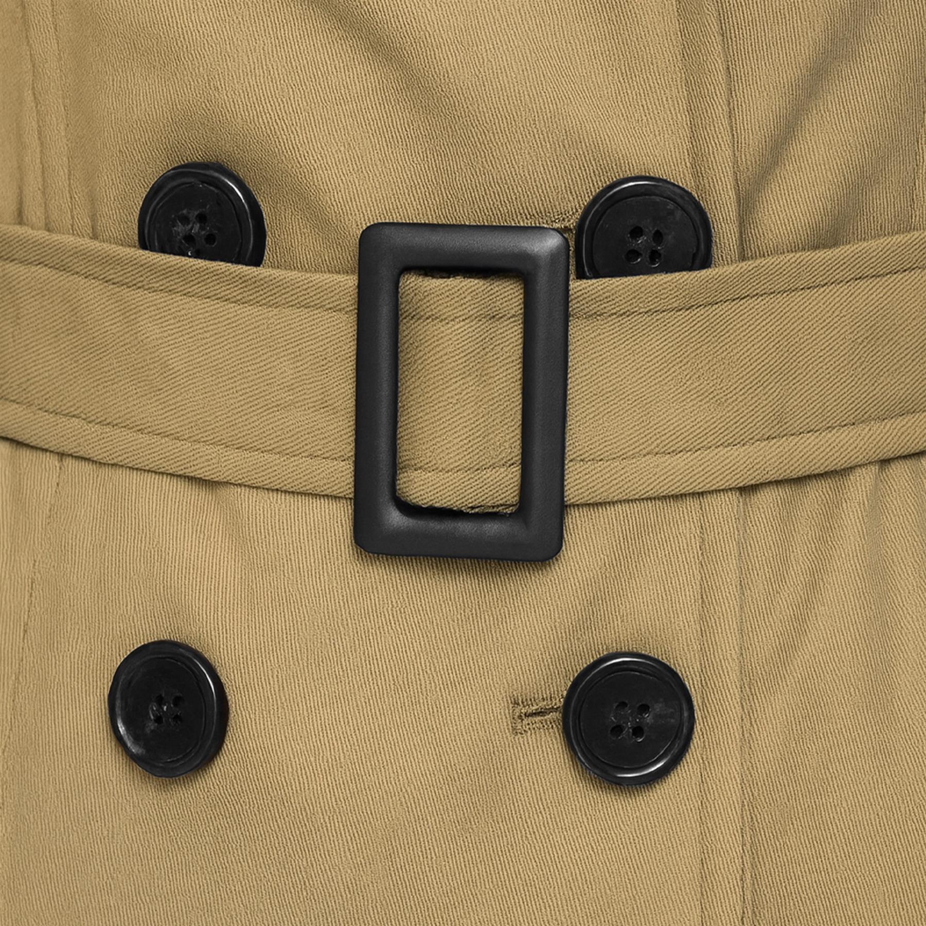 Enzo Damen Trenchcoat Damen Wasserdicht Lange Warme Jacke Mit Knöpfen - Picture 11 of 22