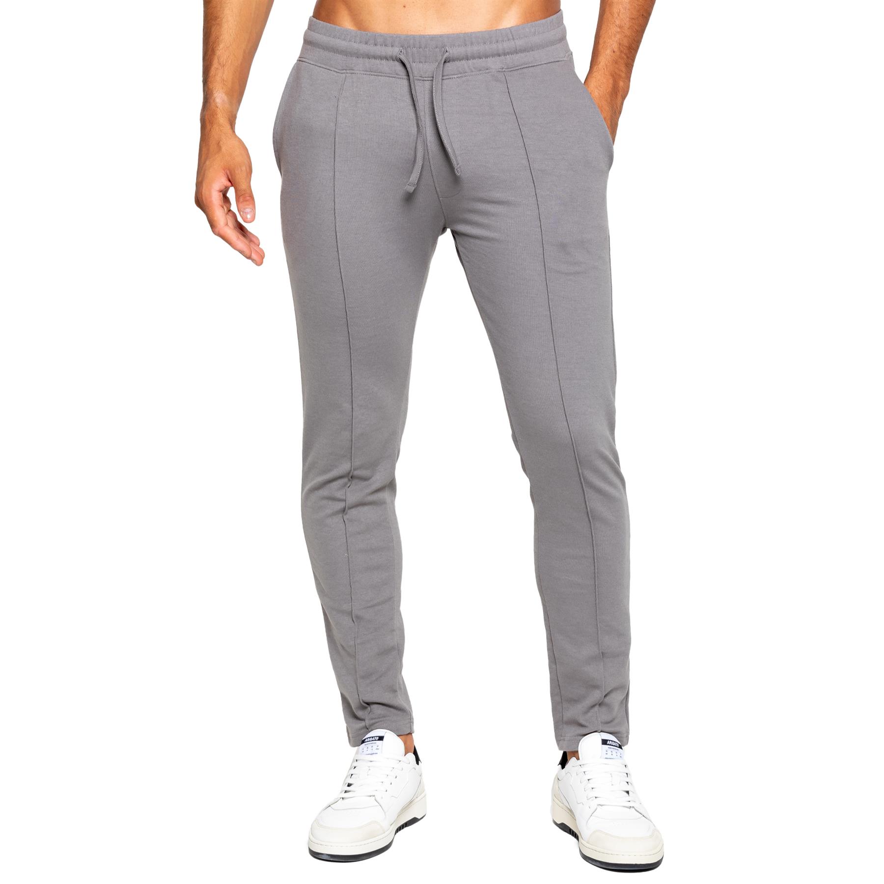 Enzo Mens Tracksuit Casual Overshirt Stretch Joggers Trousers Outfit Set - Picture 18 of 38