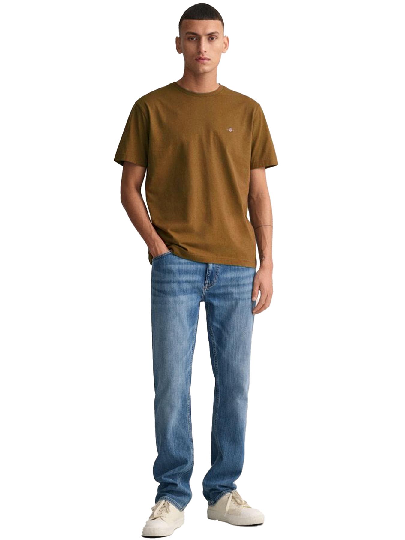 GANT Algodón Hombre Camisetas Manga Corta Casual Top Cuello Redondo Talla UK - Imagen 51 de 95