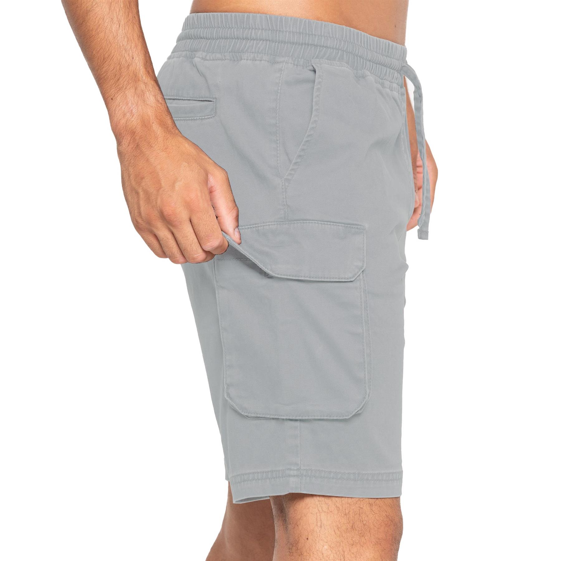 Enzo Herren Cargoshorts elastisch Sommer Freizeit Kampfhose UK Größen - Bild 46 von 51