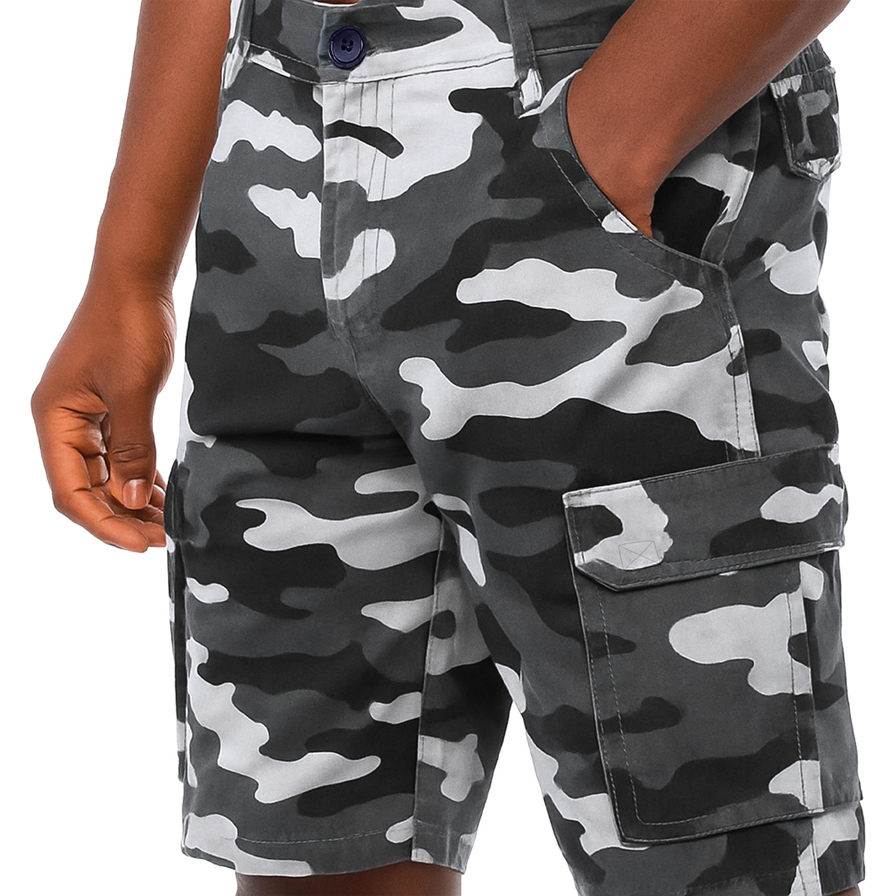 Pantalones Cortos de Combate Kruze Para Hombres Pantalones Cortos de Carga Ejército Camuflaje Jeans Camuflaje Trabajo Medio Pantalones - Imagen 26 de 41