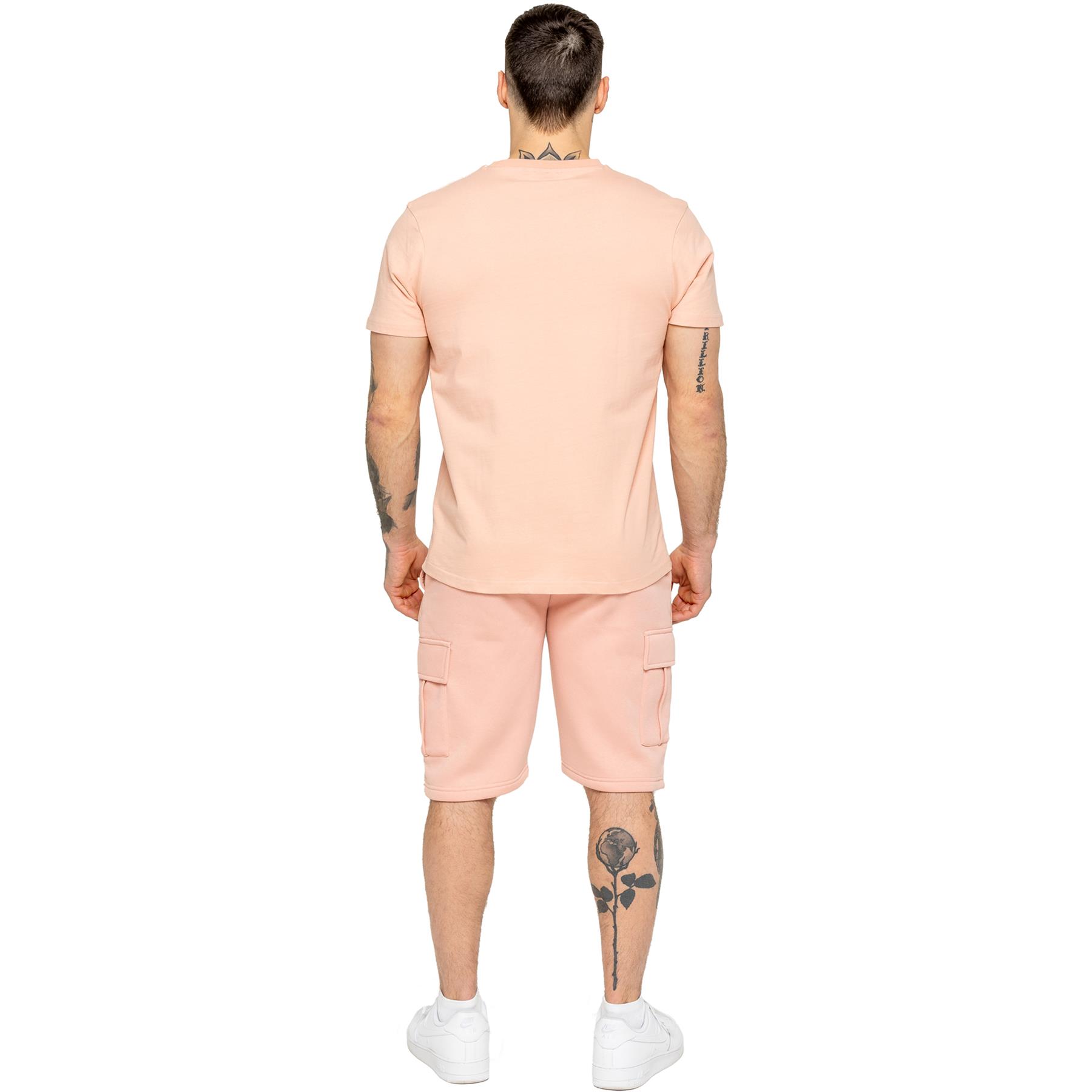 Enzo Mens T Shirt Short Sleeve Top Plain Cotton Crew Neck Casual Shirt - Picture 67 of 71
