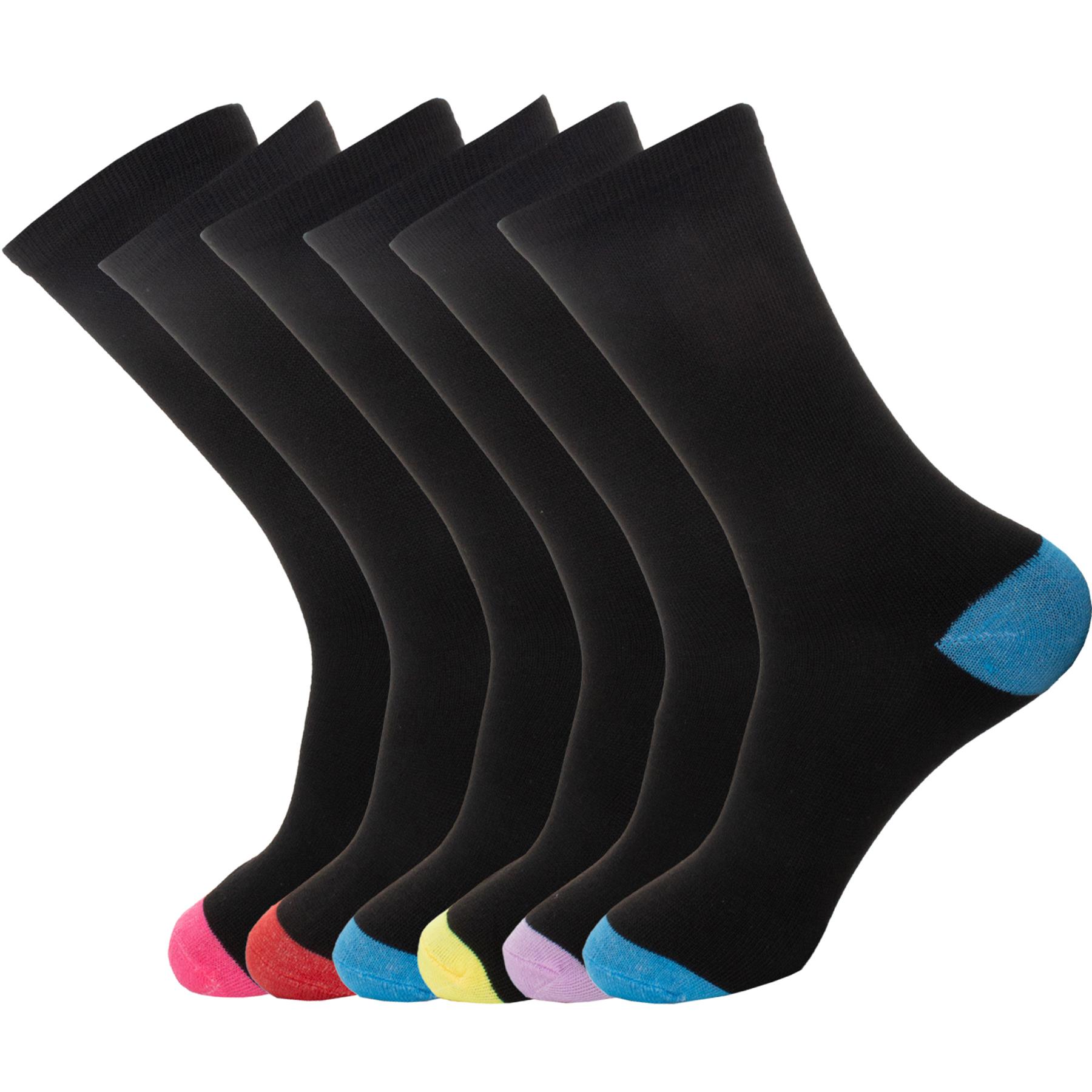 Womens Socks Cotton Rich Ladies Ankle Design Sports Socks 6 Pairs Adults UK 4-7 - Picture 6 of 51