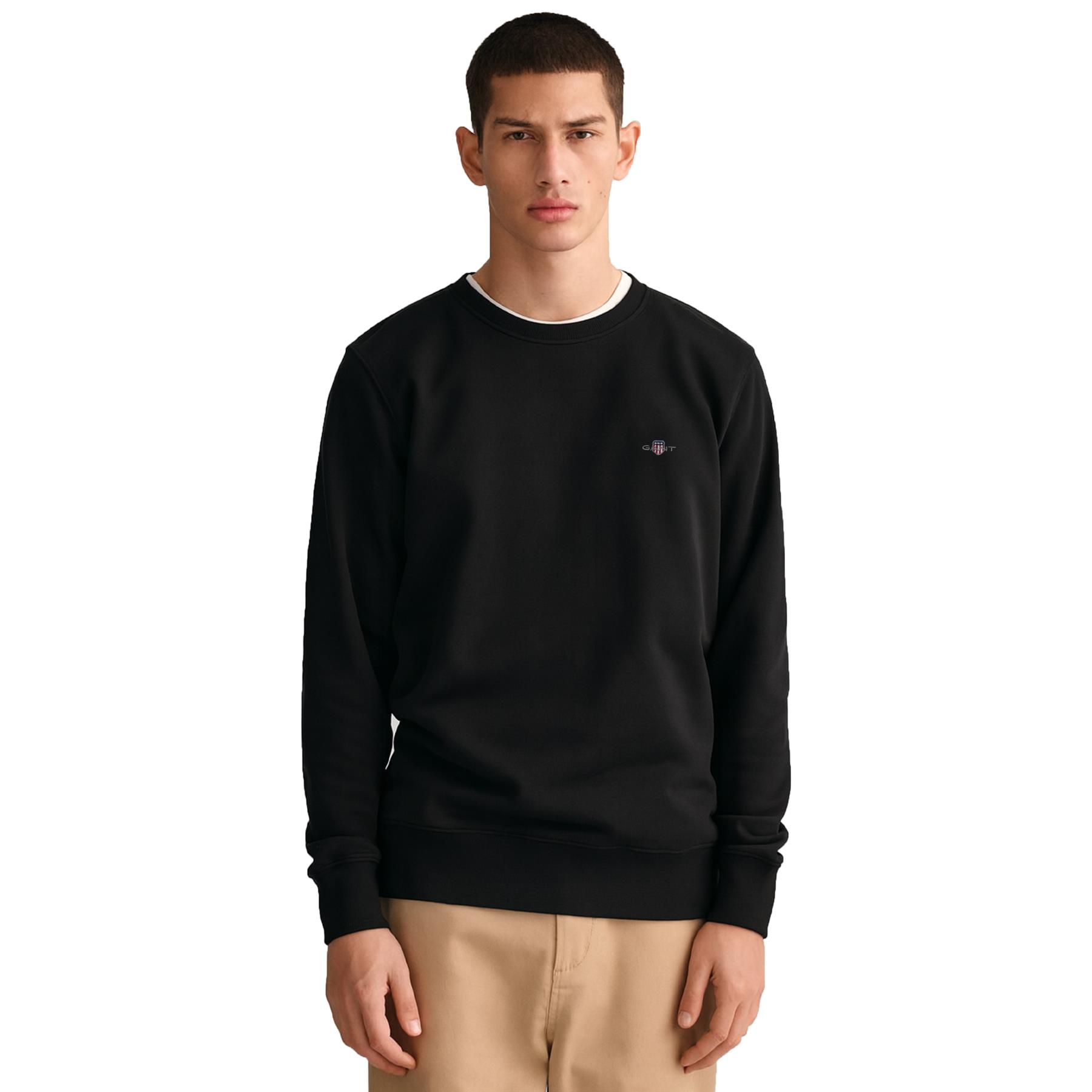 Gant Mens Sweatshirt Casual Crew Neck Designer Pullover Winter Classic Jumper - Picture 2 of 60