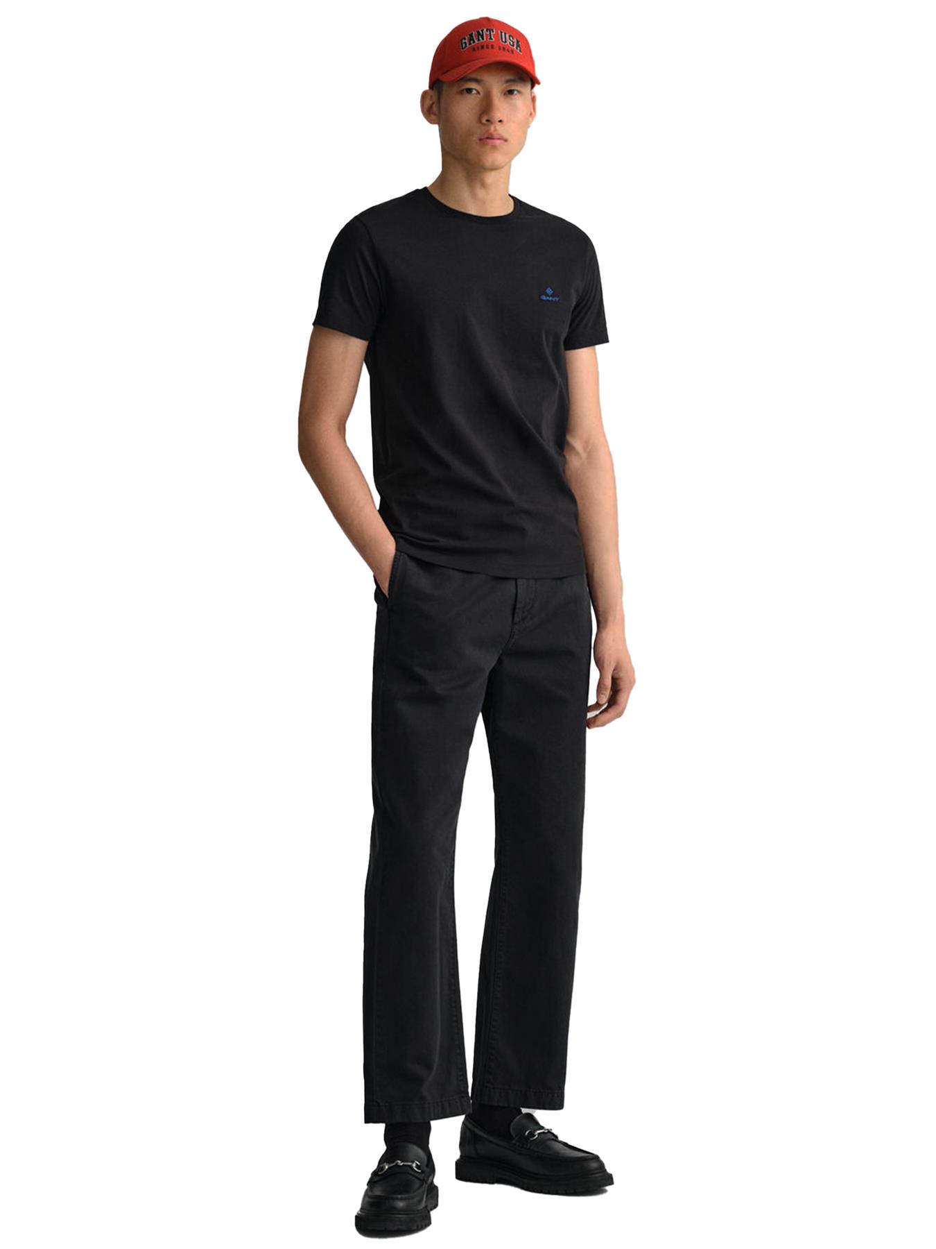 GANT Algodón Hombre Camisetas Manga Corta Casual Top Cuello Redondo Talla UK - Imagen 15 de 95