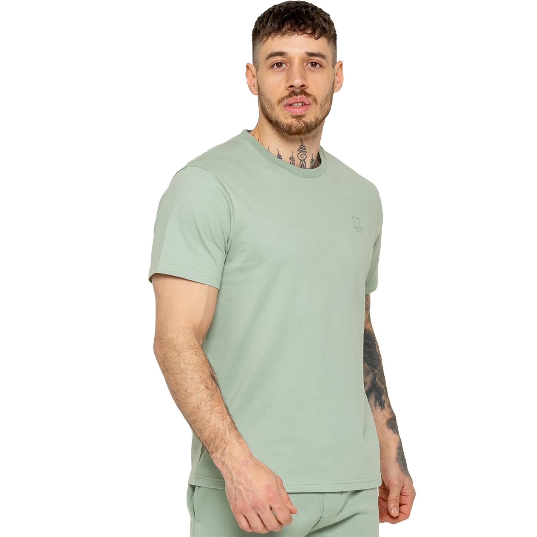 Enzo Mens T Shirt Short Sleeve Top Plain Cotton Crew Neck Casual Shirt - Picture 69 of 71