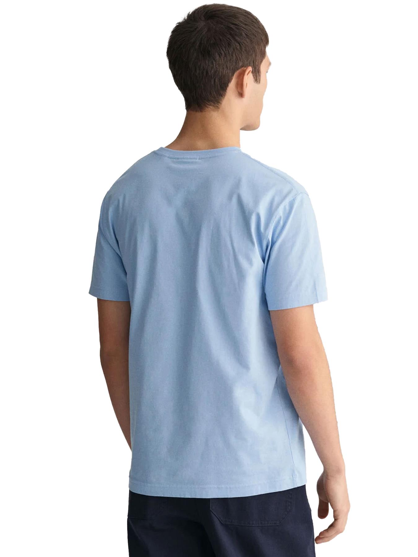 GANT Algodón Hombre Camisetas Manga Corta Casual Top Cuello Redondo Talla UK - Imagen 31 de 95