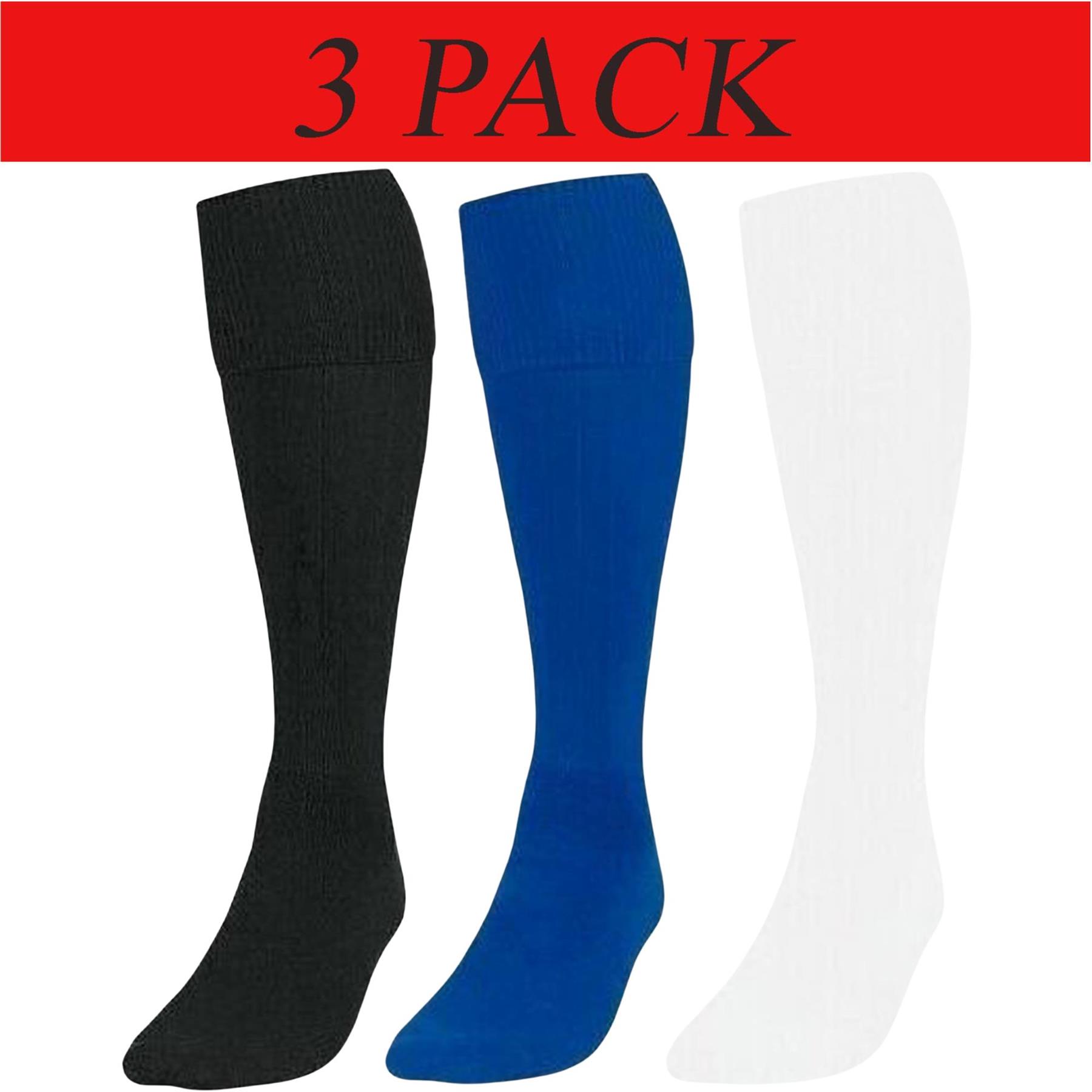 Calcetines de fútbol americano para hombre niños niños ropa deportiva lisos rodilla alta hockey deportes escolares - Imagen 15 de 15