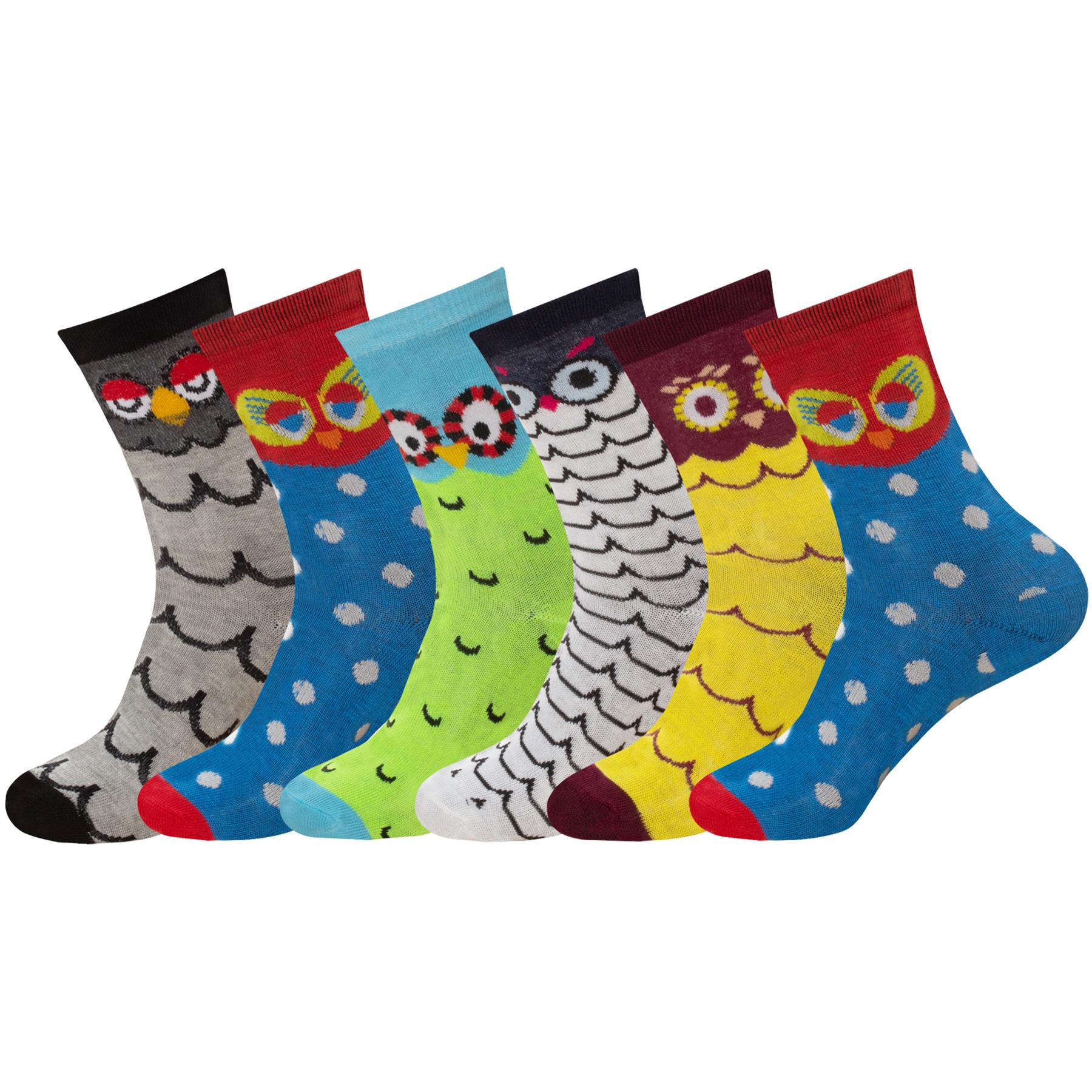 Boys Girls Ankle Socks Children Kids Multicoloured Design Novelty 5,6 Pack - Picture 50 of 51