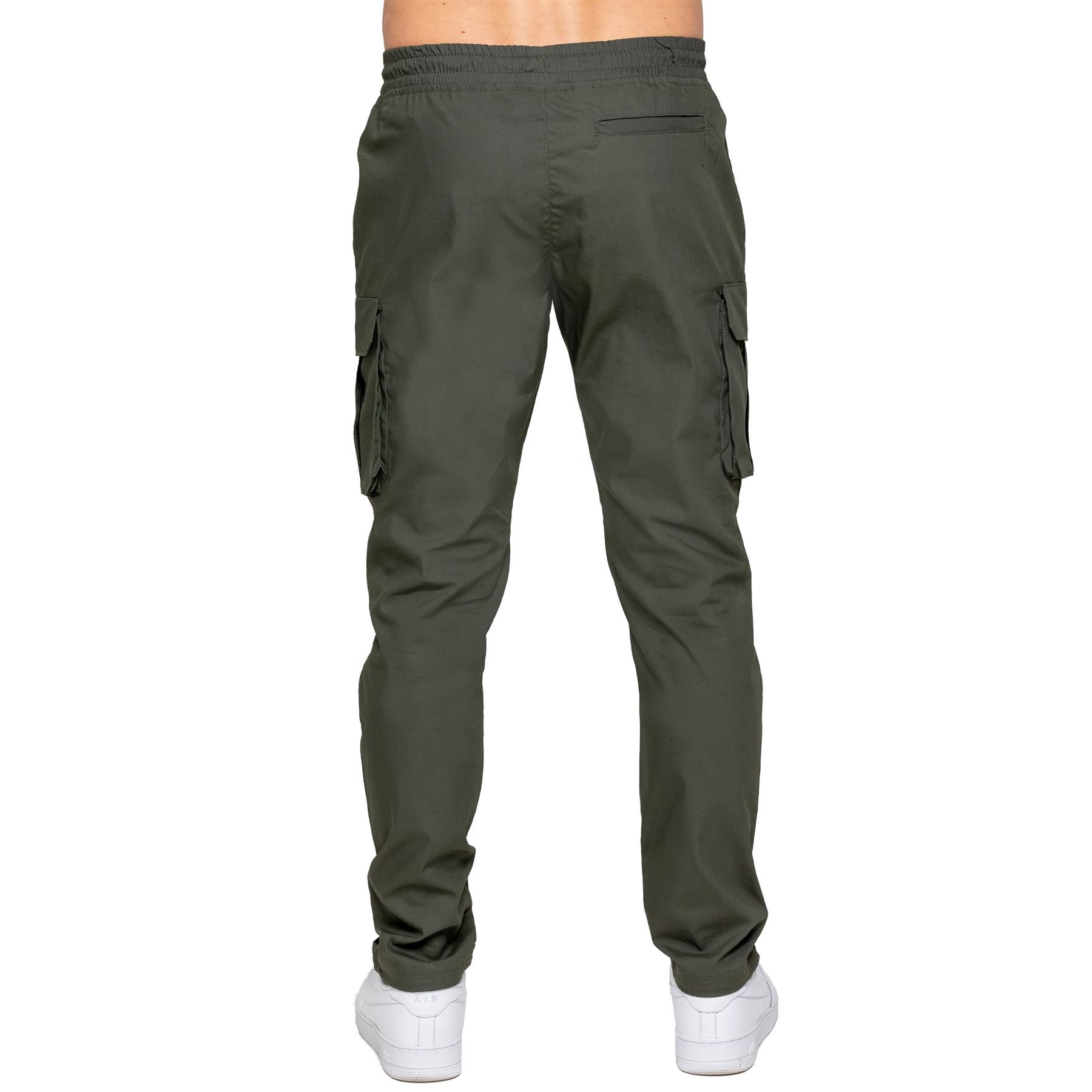 Enzo Jeans Herren Cargohose Freizeit Elastisch Arbeitshose - Picture 14 of 29