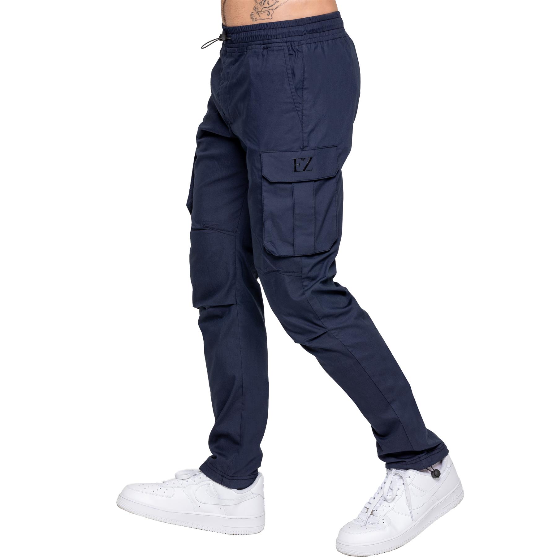 Enzo Jeans Herren Cargohose Freizeit Elastisch Arbeitshose - Picture 19 of 29