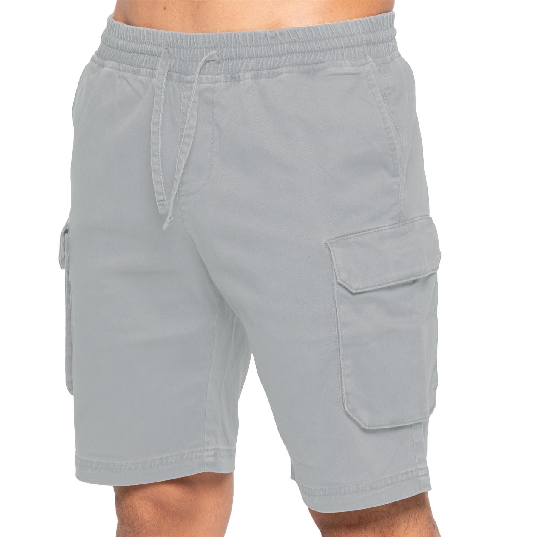 Enzo Herren Cargoshorts elastisch Sommer Freizeit Kampfhose UK Größen - Bild 41 von 51