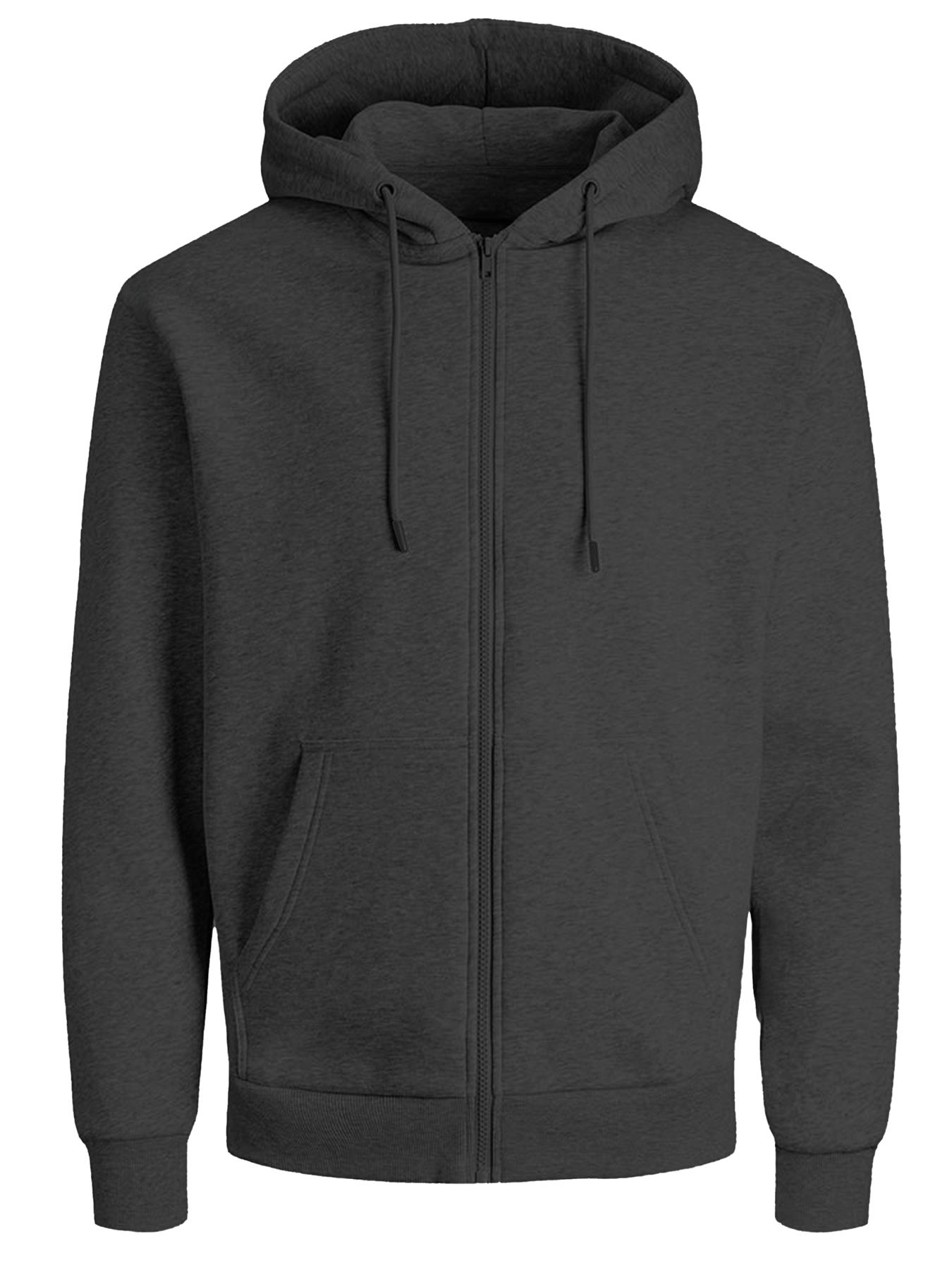 Kruze Mens Fleece Tracksuit Set Pullover Plain Sweatshirt Joggers Casual 2-piece - Picture 85 of 93