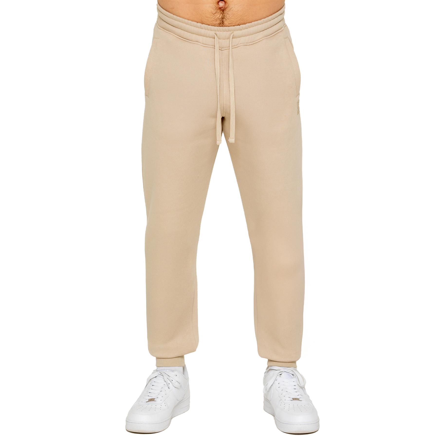 Kruze Hommes Jogging Décontracté à Élastique Polaire Coupe Standard Jogging Bas - Picture 15 of 16