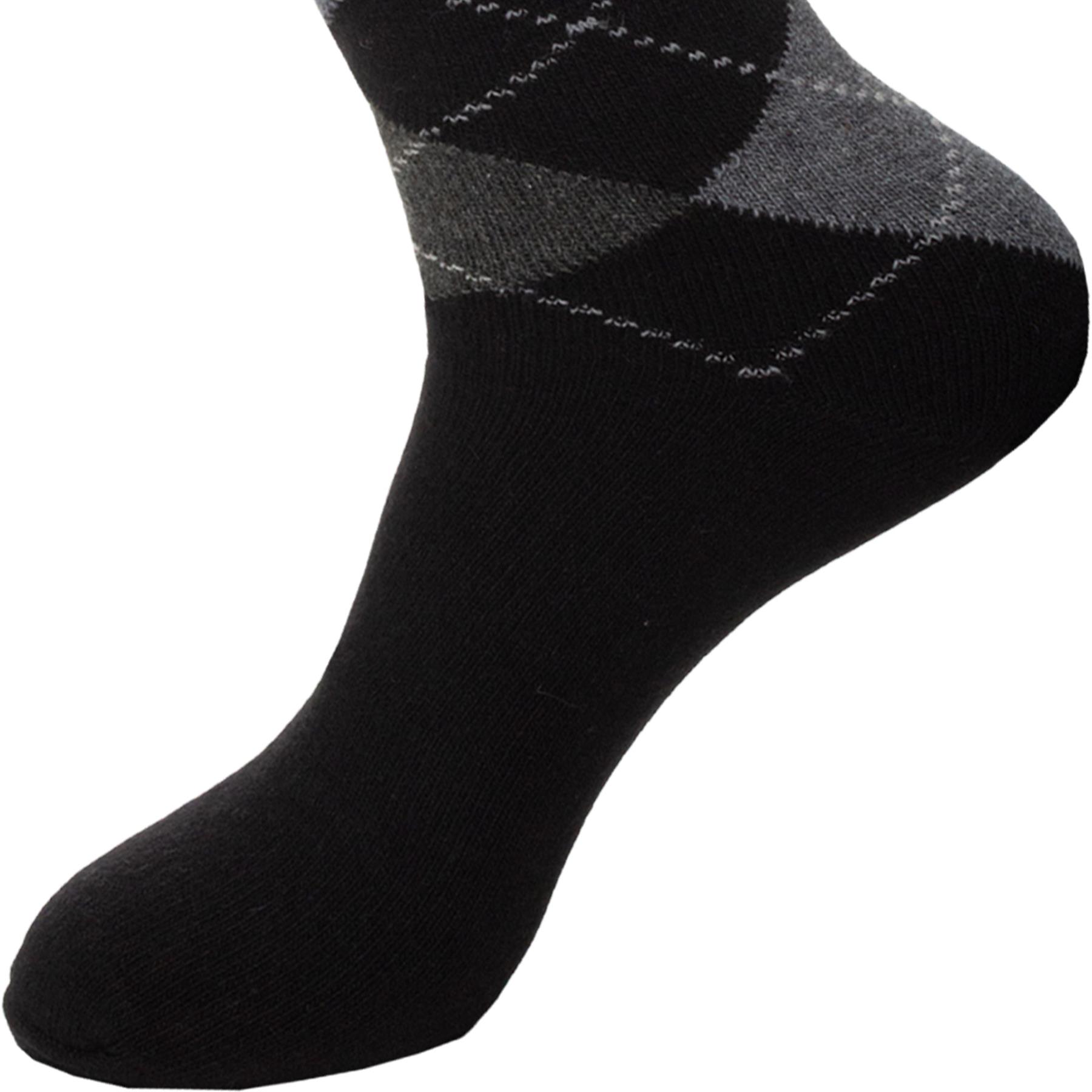Mens Non Elastic Wool Socks Winter Warm Diabetic Thick Hiking Everyday Socks - Picture 26 of 34