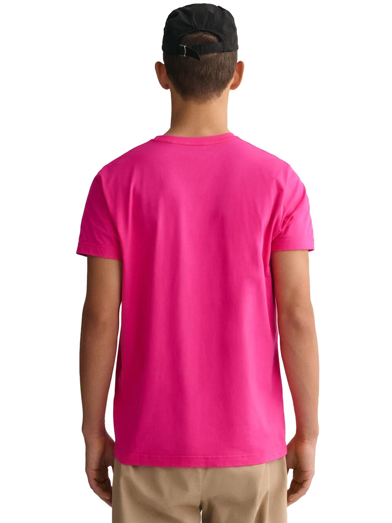 GANT Algodón Hombre Camisetas Manga Corta Casual Top Cuello Redondo Talla UK - Imagen 75 de 95
