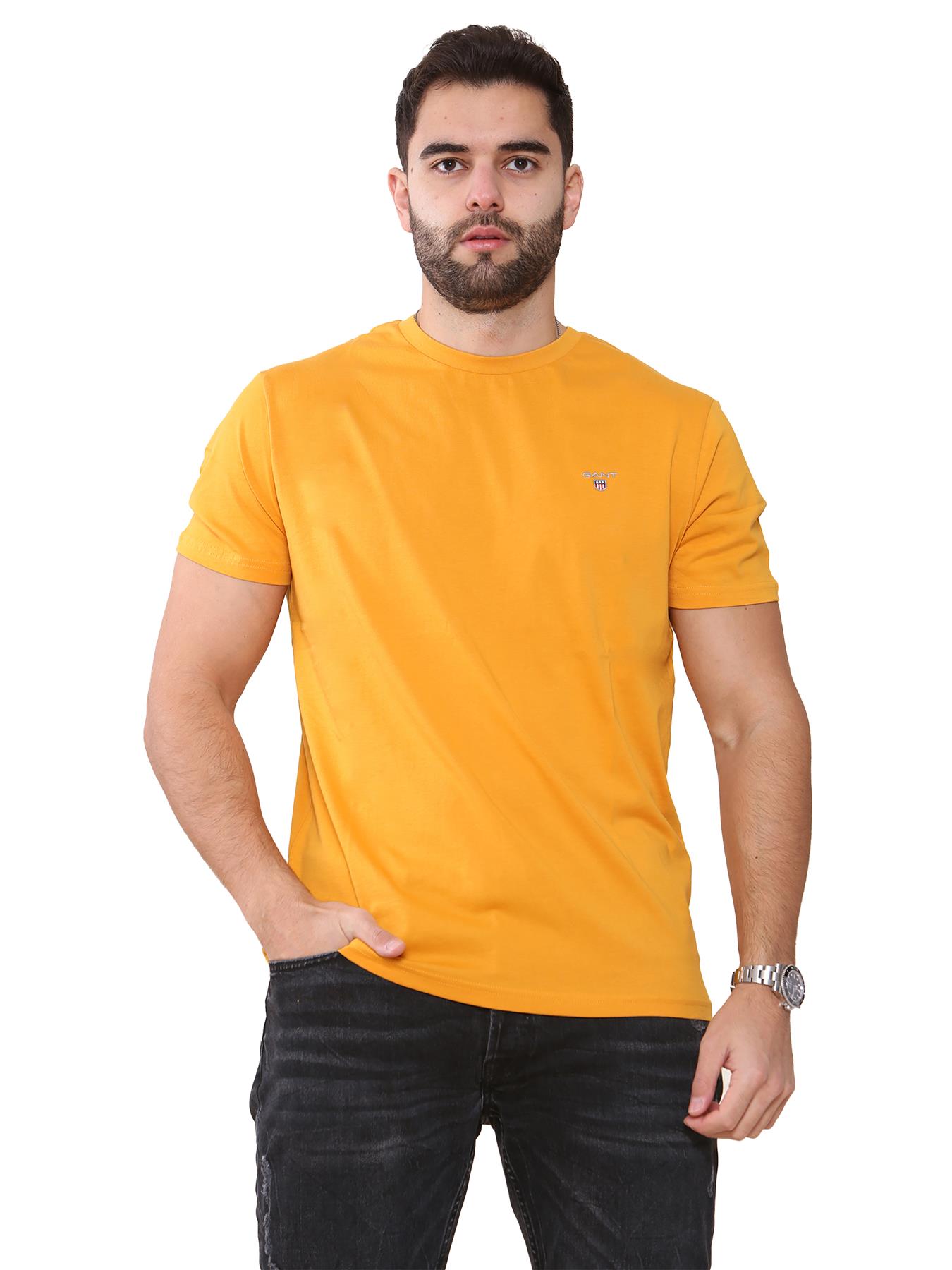 GANT Algodón Hombre Camisetas Manga Corta Casual Top Cuello Redondo Talla UK - Imagen 53 de 95