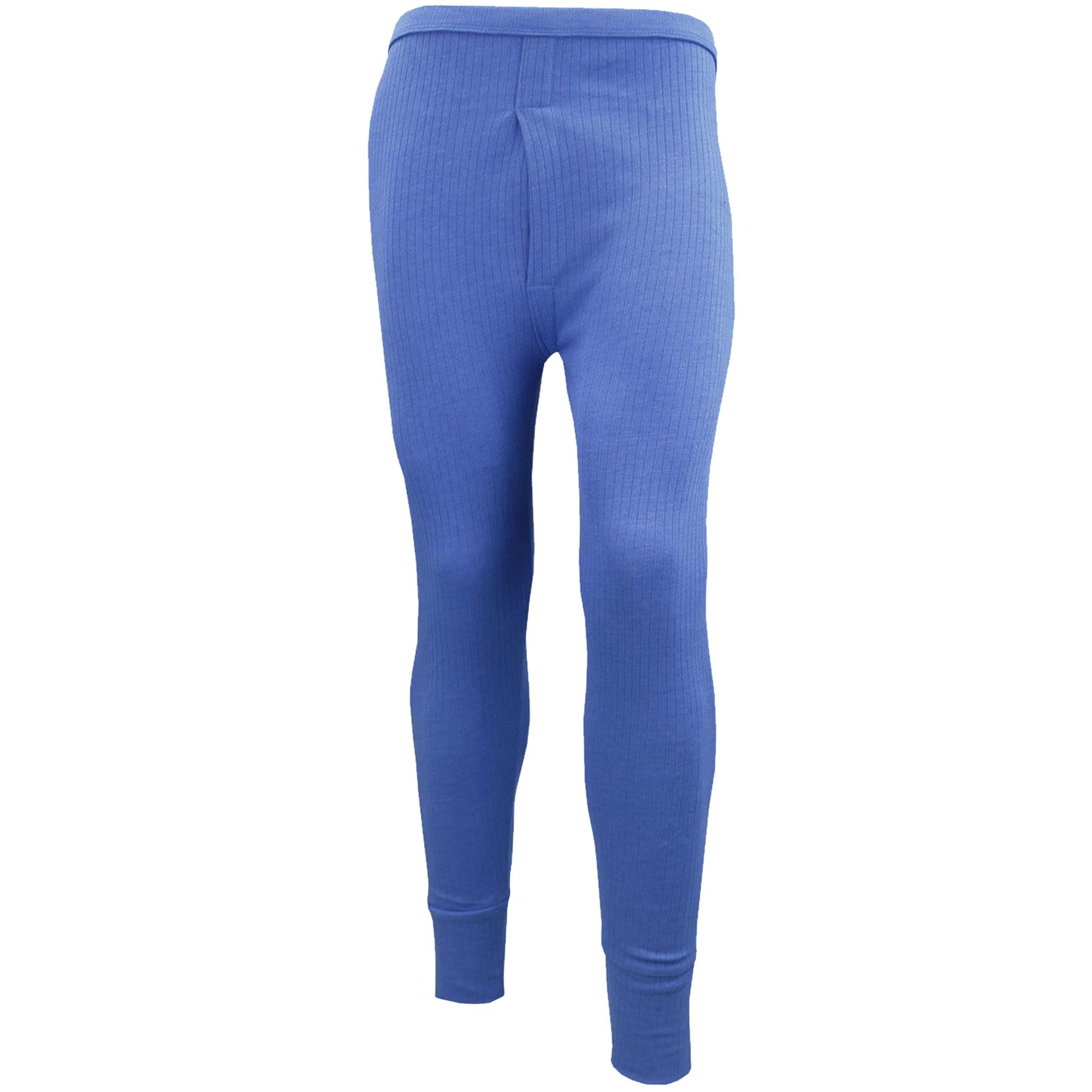 Mens Thermal Long Johns Top T Shirt Bottom Trouser Underwear Set Full Sleeve - Picture 15 of 27