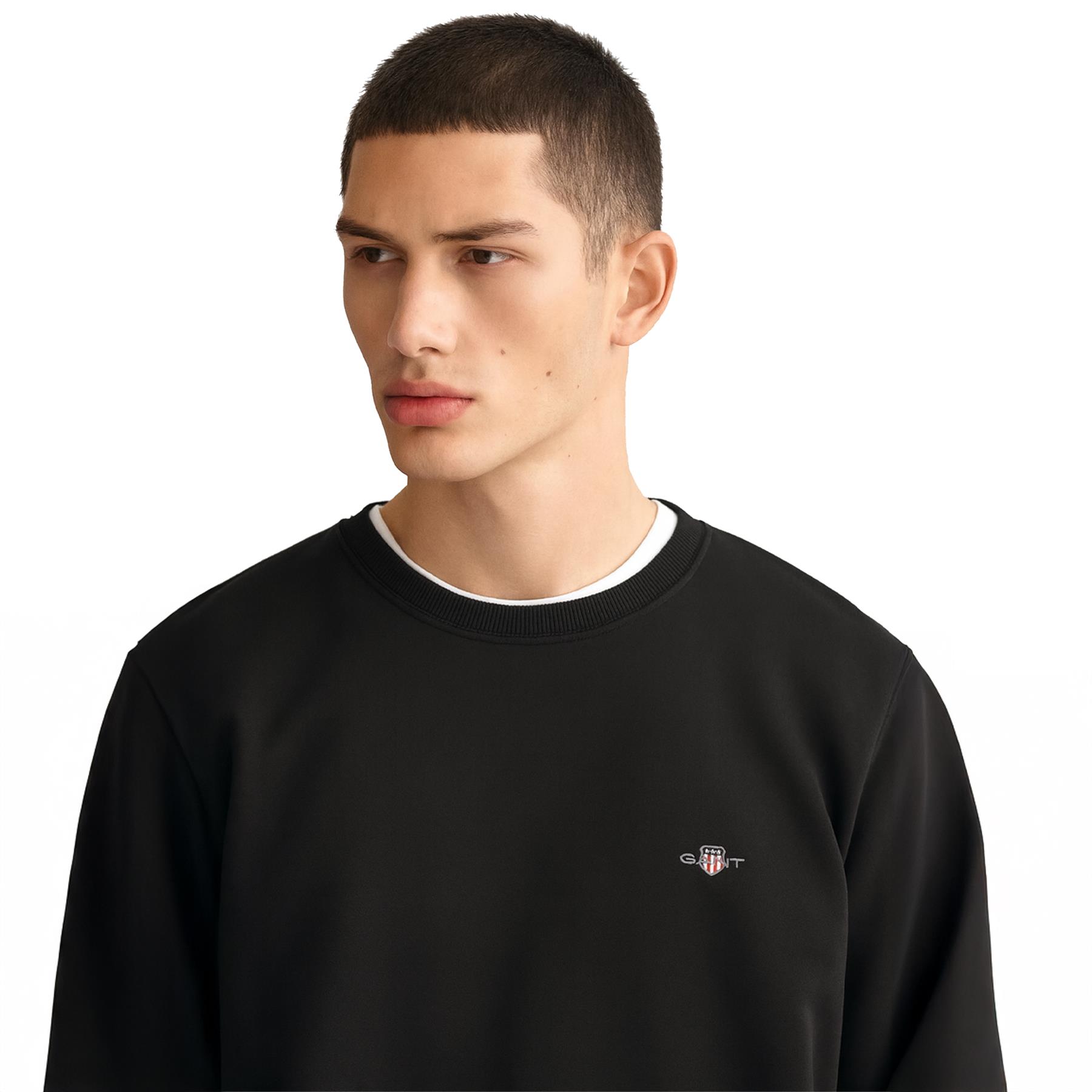 Gant Mens Sweatshirt Casual Crew Neck Designer Pullover Winter Classic Jumper - Picture 5 of 60