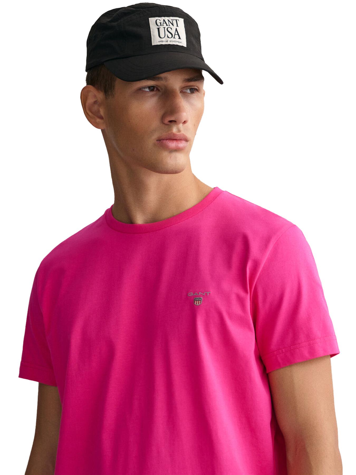 GANT Algodón Hombre Camisetas Manga Corta Casual Top Cuello Redondo Talla UK - Imagen 76 de 95