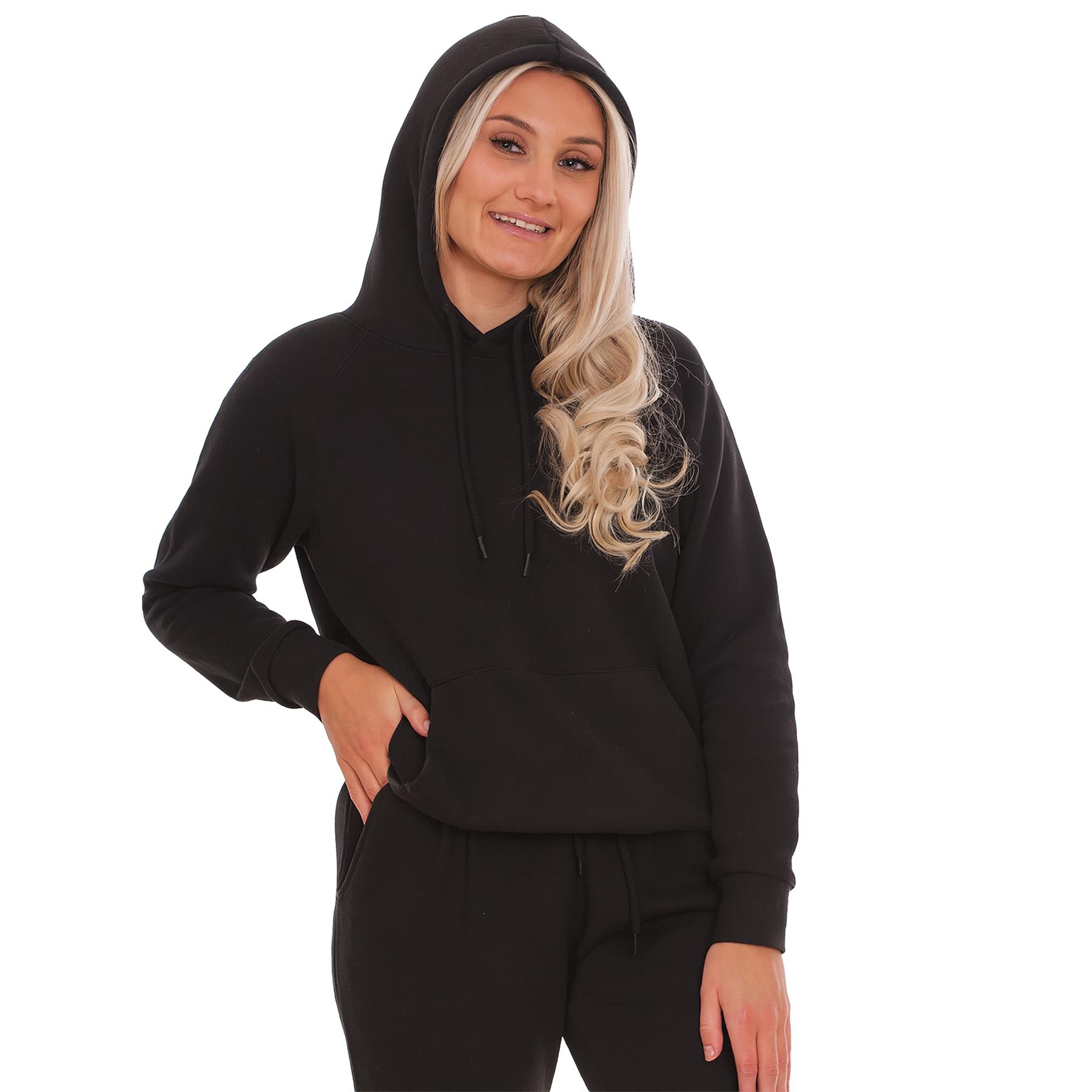 Kruze Mujer Chándal Tripulante Cuello Corte Normal Pantalón de Chándal Polar Set - Imagen 15 de 47