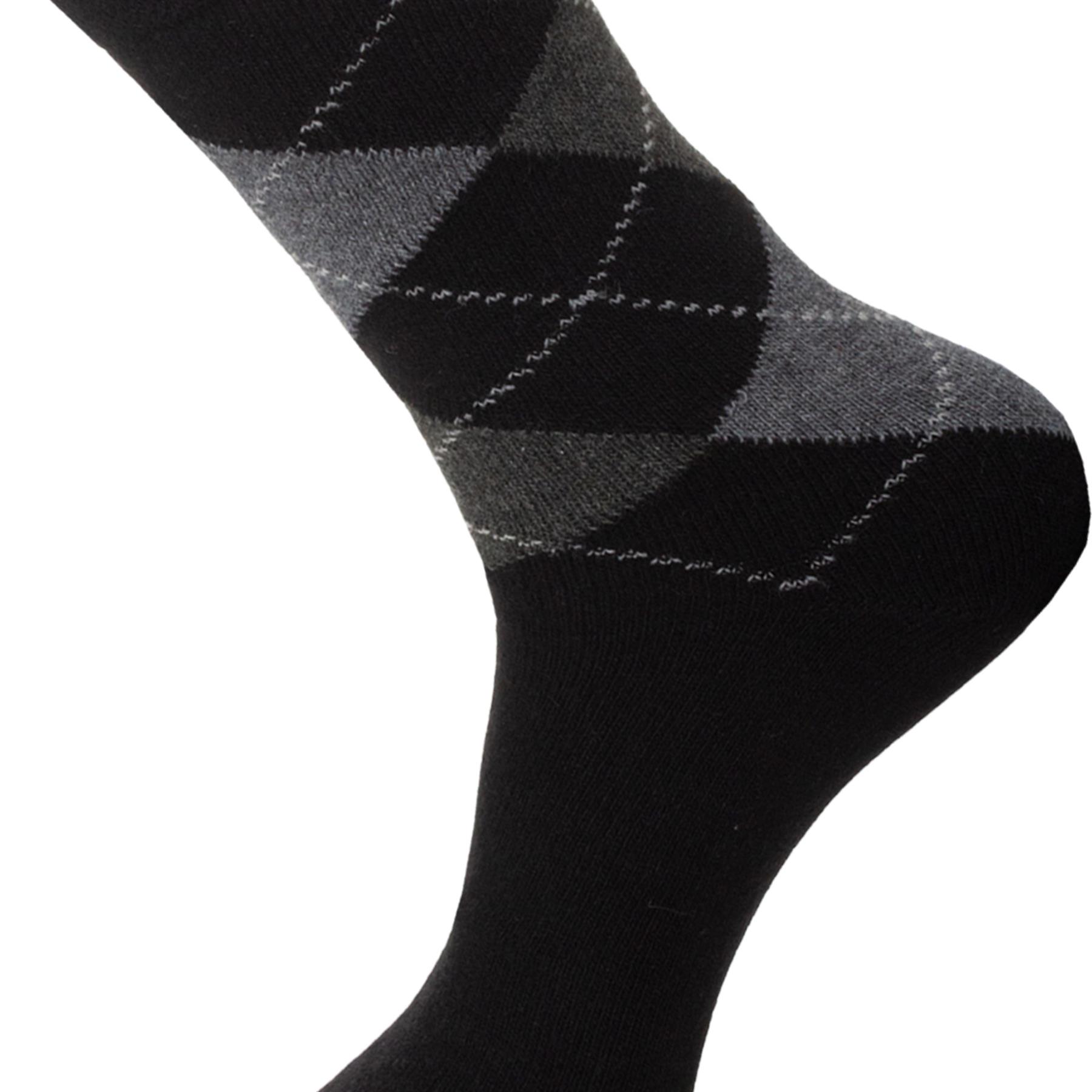 Mens Non Elastic Wool Socks Winter Warm Diabetic Thick Hiking Everyday Socks - Picture 25 of 34