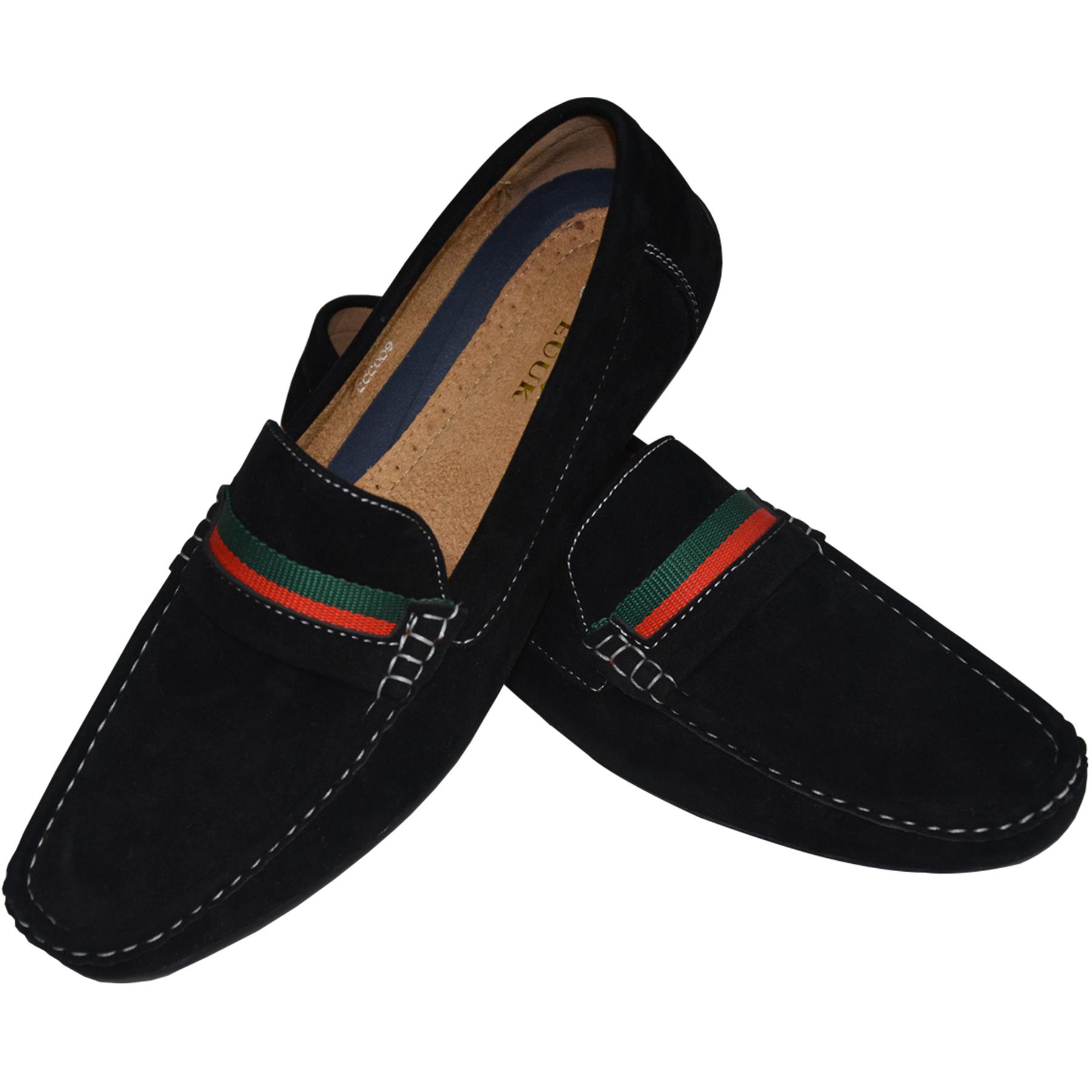 Mens Suede Loafers Shoes Moccasin Slip On Casual Boat Driving UK Sizes 6 12 eBay